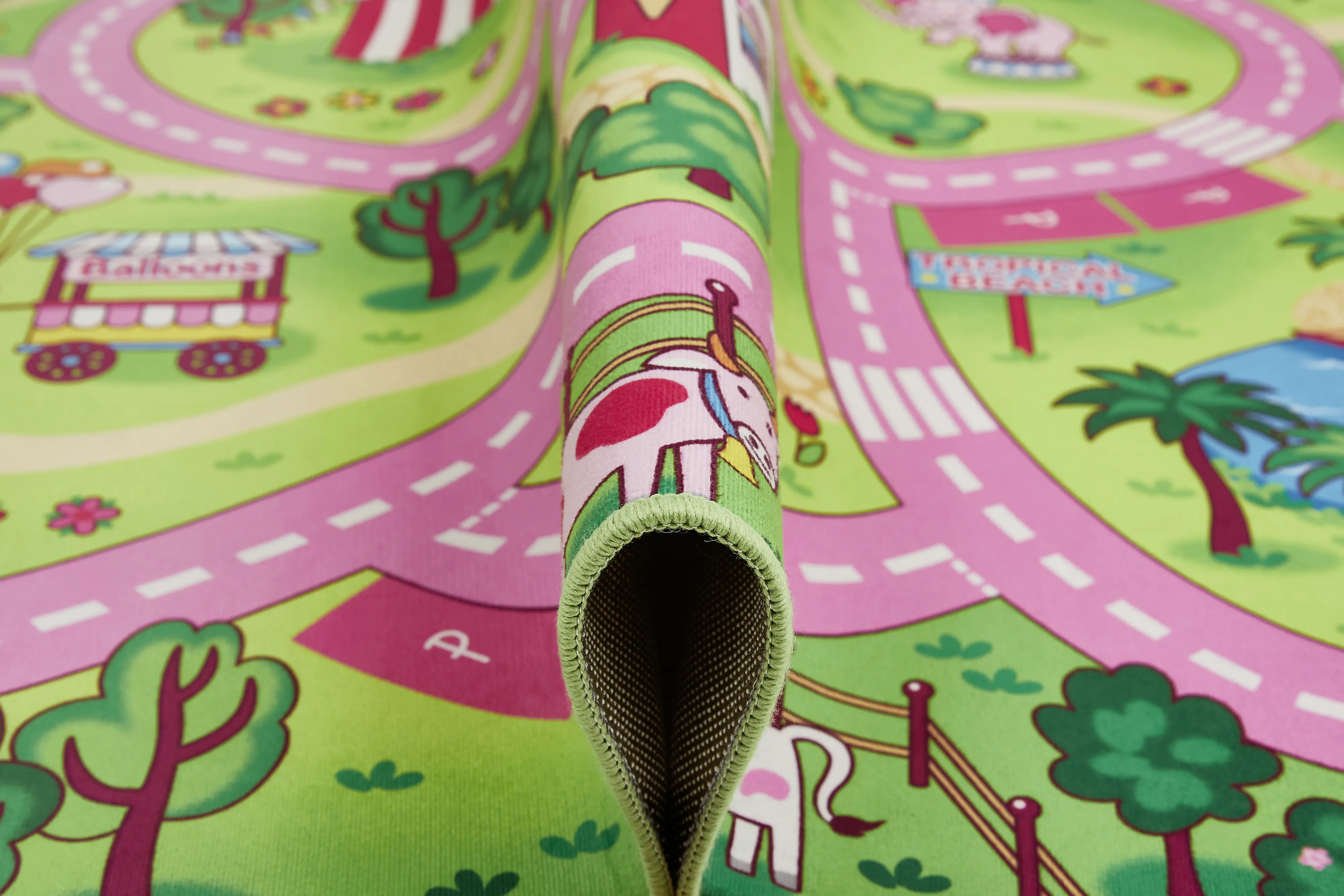 Andiamo Kinderteppich Straßenteppich Wonderland 100 x 150 cm