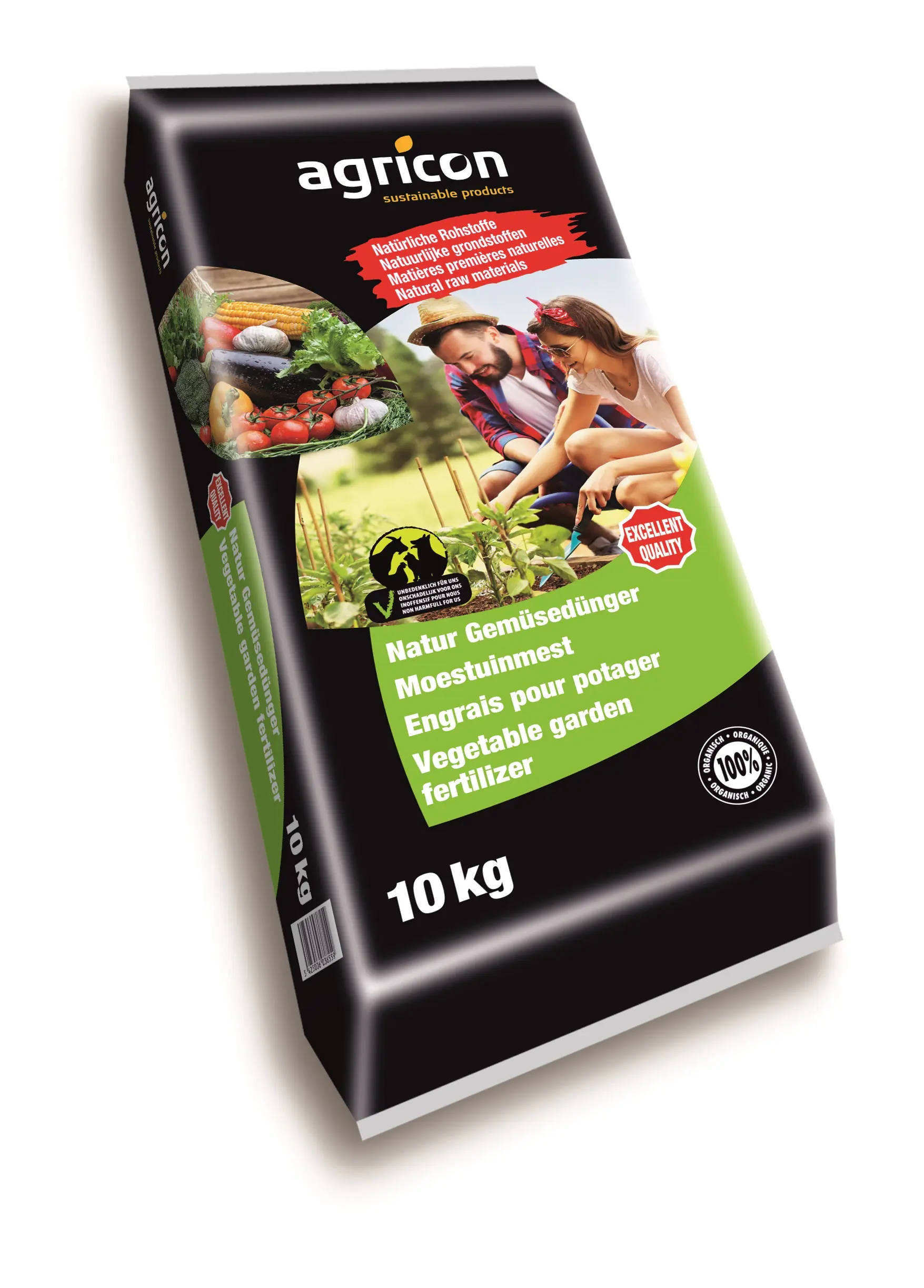 Agricon Gemüsedünger 10kg für ca. 200 m²