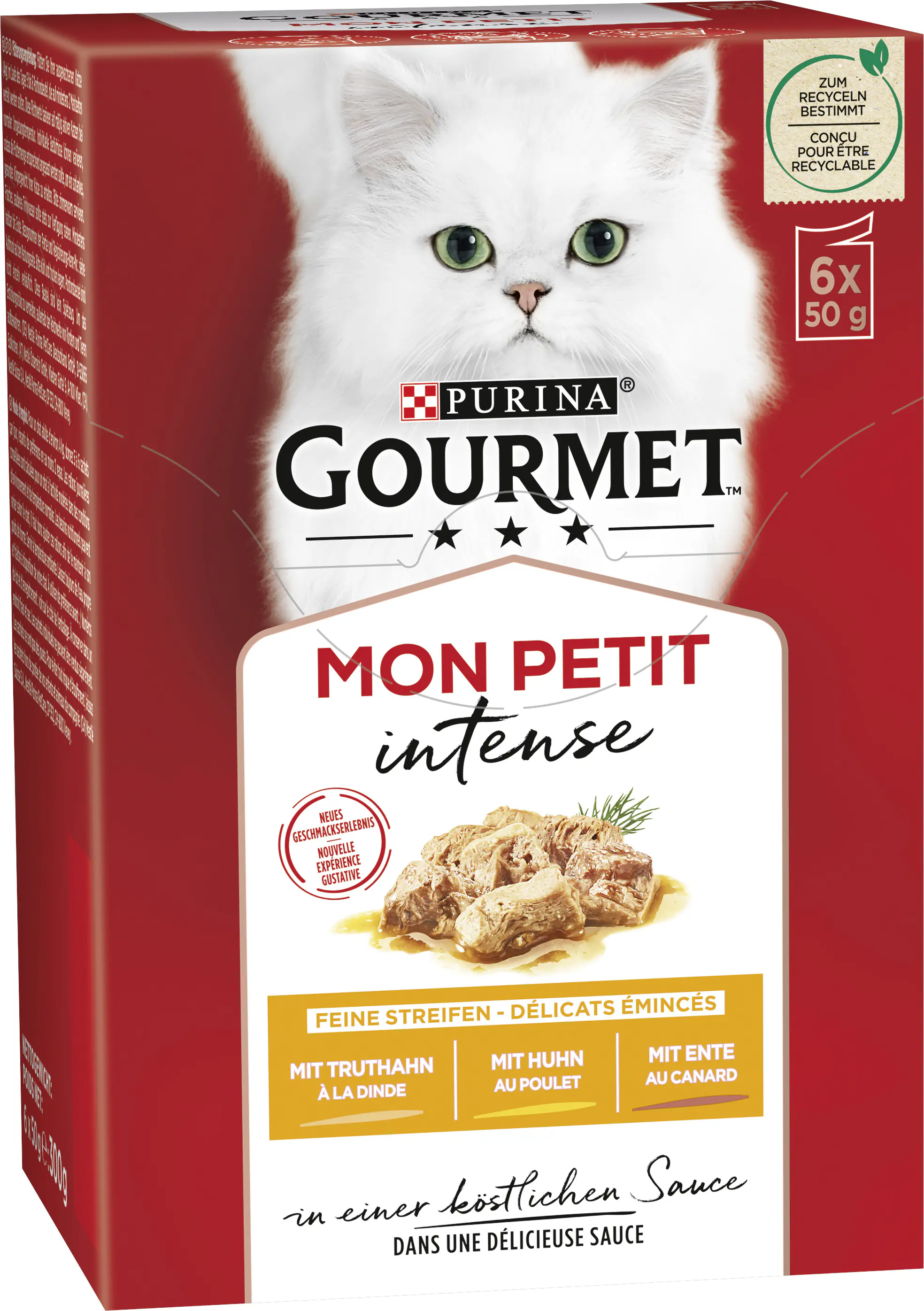 Gourmet Mon Petit mit Ente Huhn und Truthahn 6x 50g Gourmet Mon Petit Gourmet Mon Petit mit Ente Huhn und Truthahn 6x 50g Gourmet Mon Petit