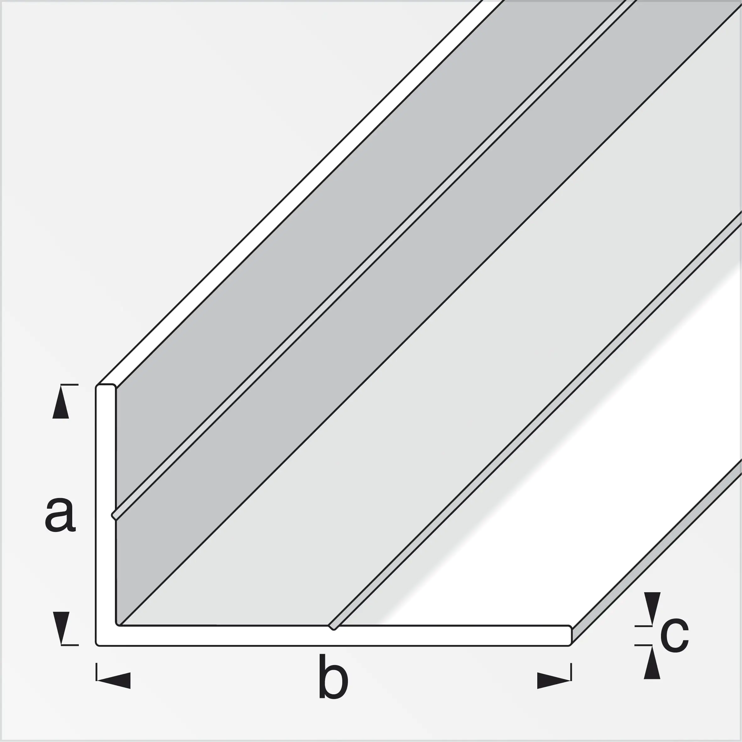 alfer Winkel 2.5 m, 19.5 x 35.5 mm PVC (Kunststoff) glatt weiss alfer Winkel 2.5 m, 19.5 x 35.5 mm PVC (Kunststoff) glatt weiss