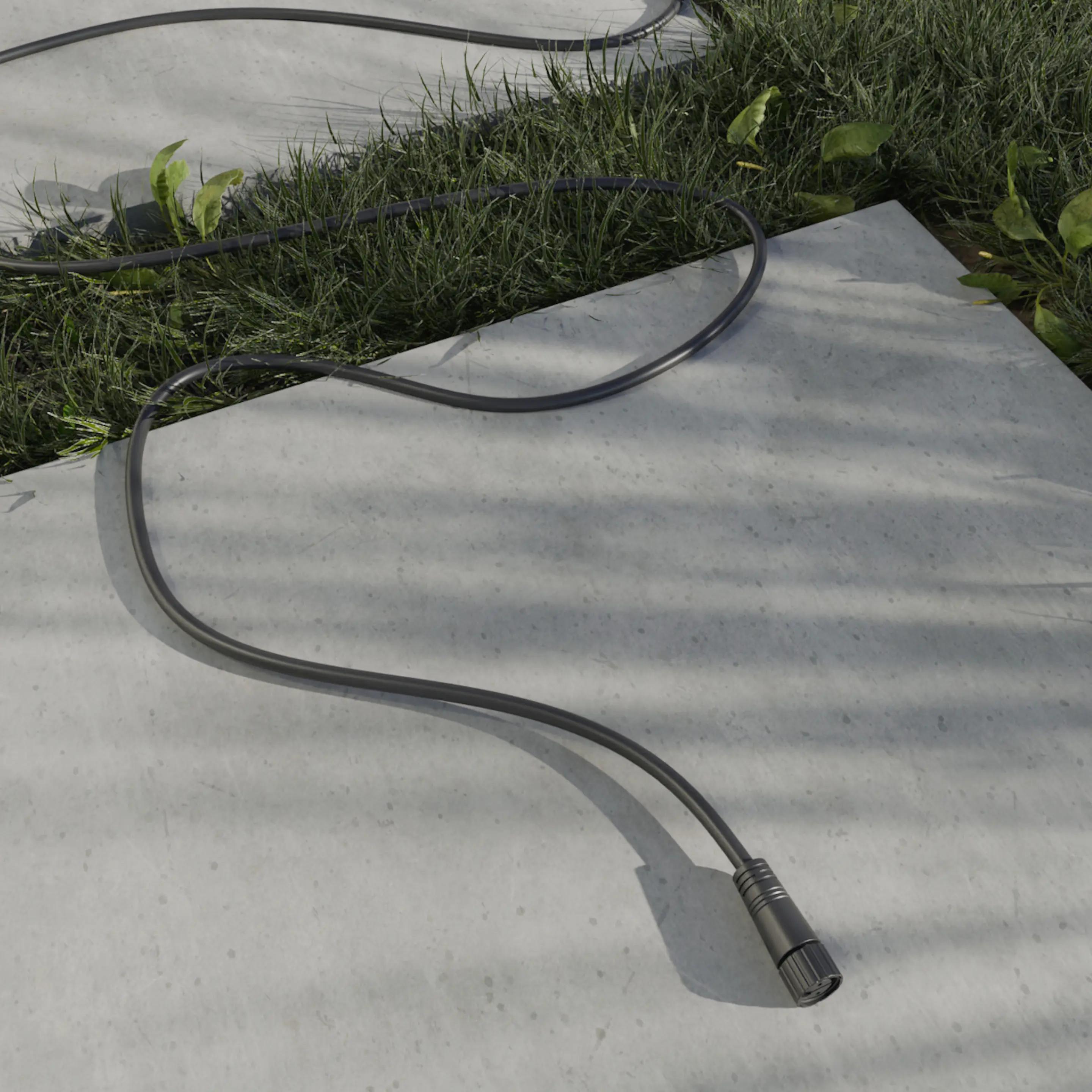 Steinel Verlängerungskabel für 24V Garten-Lichtsystem 1 m schwarz