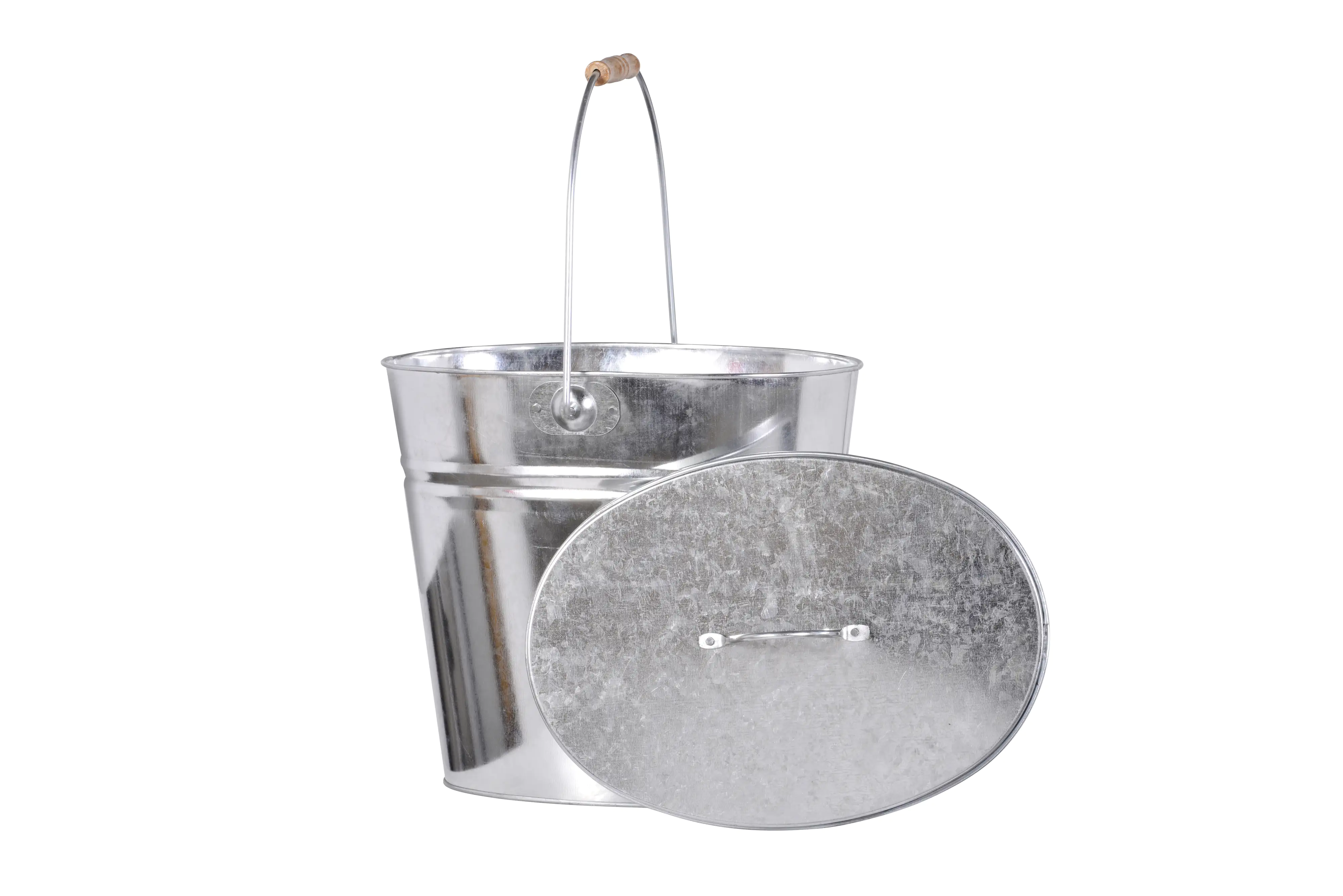 FireFix Ascheeimer oval mit Deckel Höhe: 30 cm 12,5 Liter FireFix Ascheeimer oval mit Deckel Höhe: 30 cm 12,5 Liter