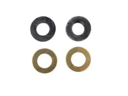 Cornat Gummi-Quetschdichtung mit Messing Gleitring ø 14 mm, ø 8 mm, 3,5 mm