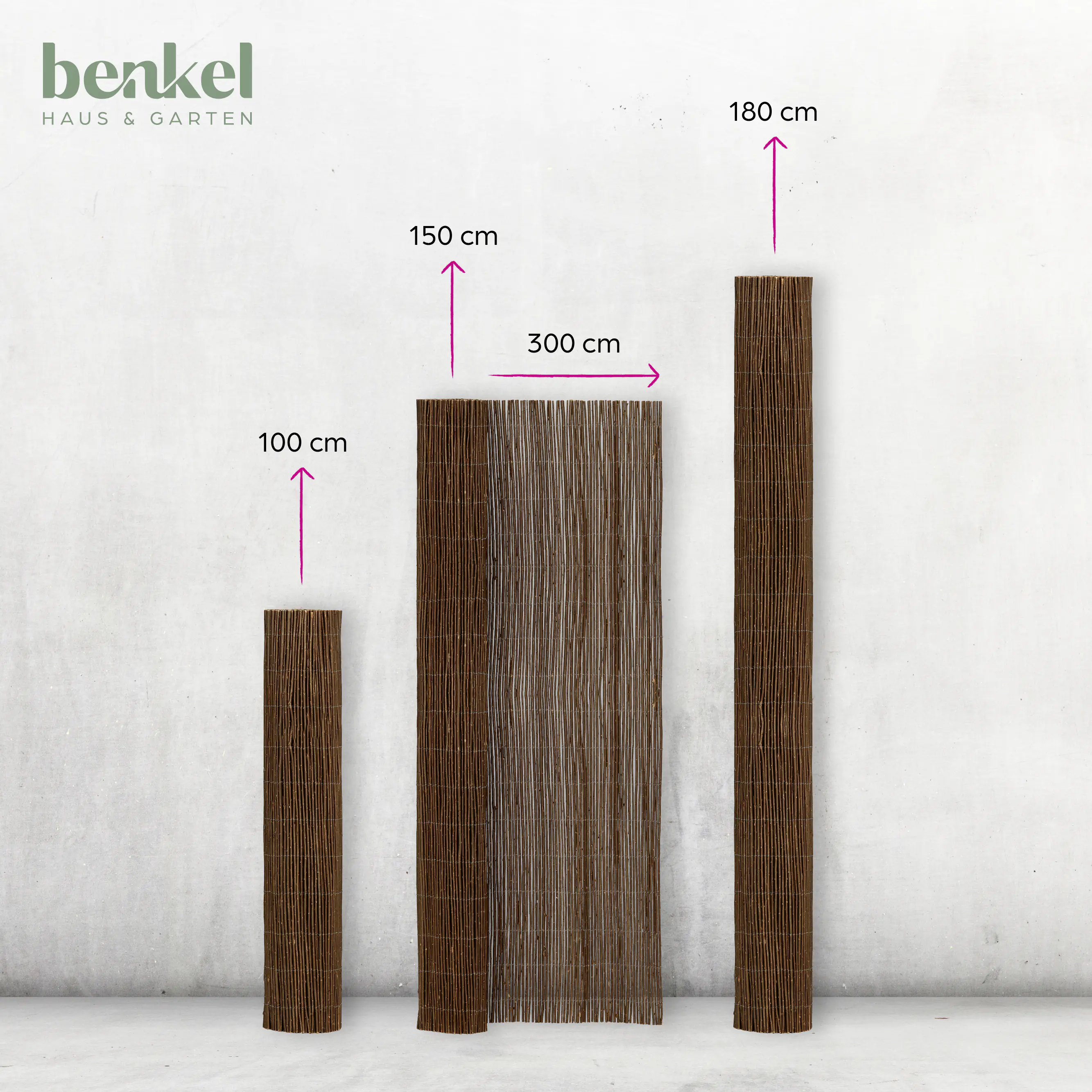 Weidenmatte 1,5 x 3 m