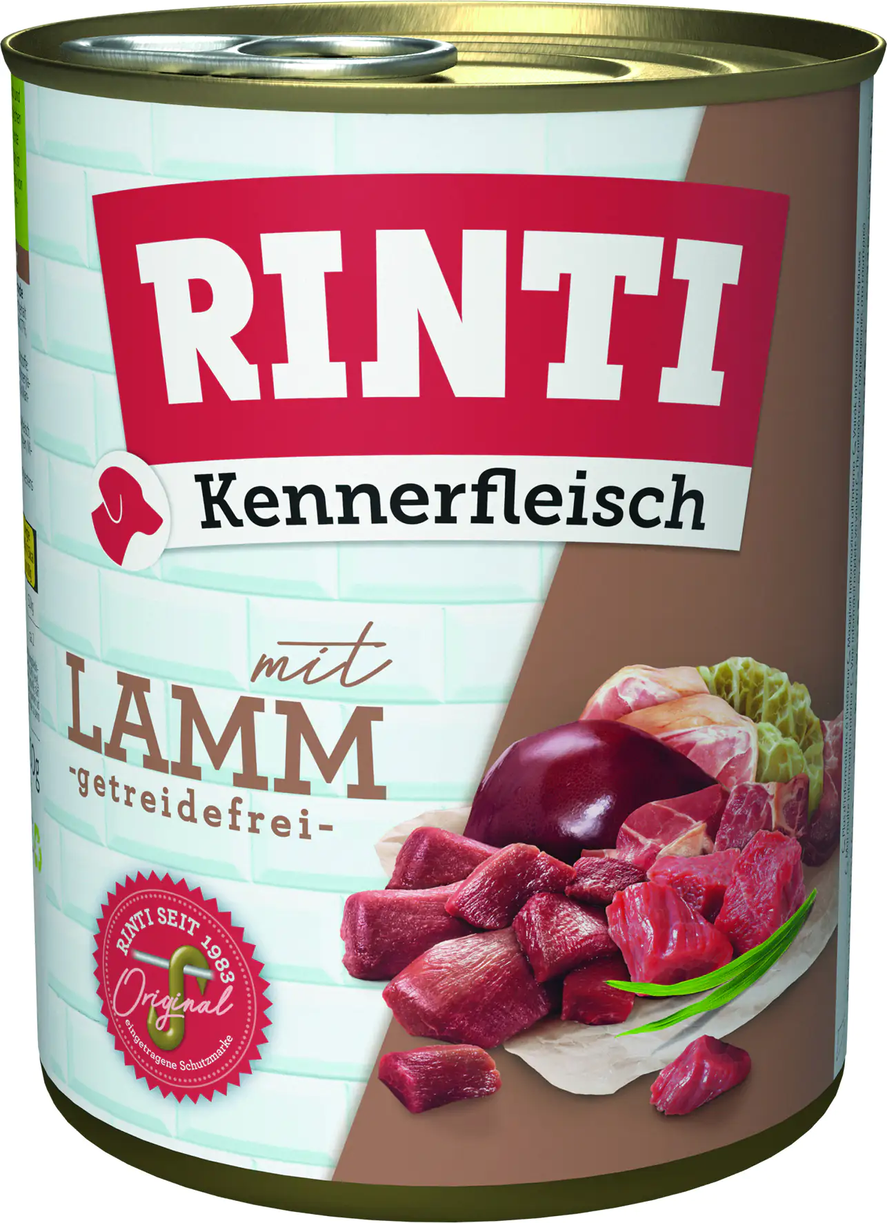 Rinti Kennerfleisch Hundenassfutter Adult 800 g Lamm bei Kartonabnahme Rinti Kennerfleisch Hundenassfutter Adult 800 g Lamm bei Kartonabnahme