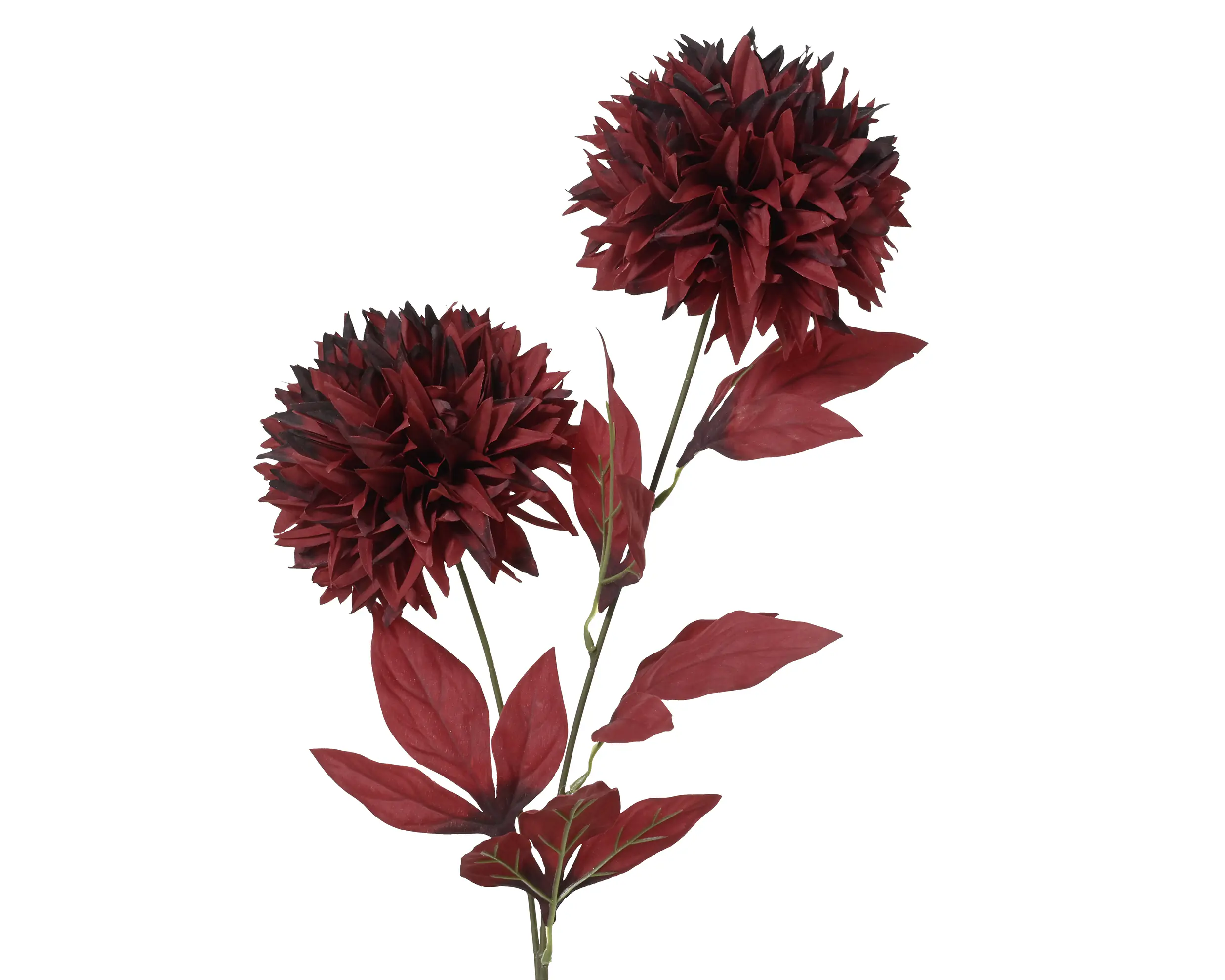 Everlands Weihnachtsdeko Chrysantheme 24 x 10 x 80 cm rot