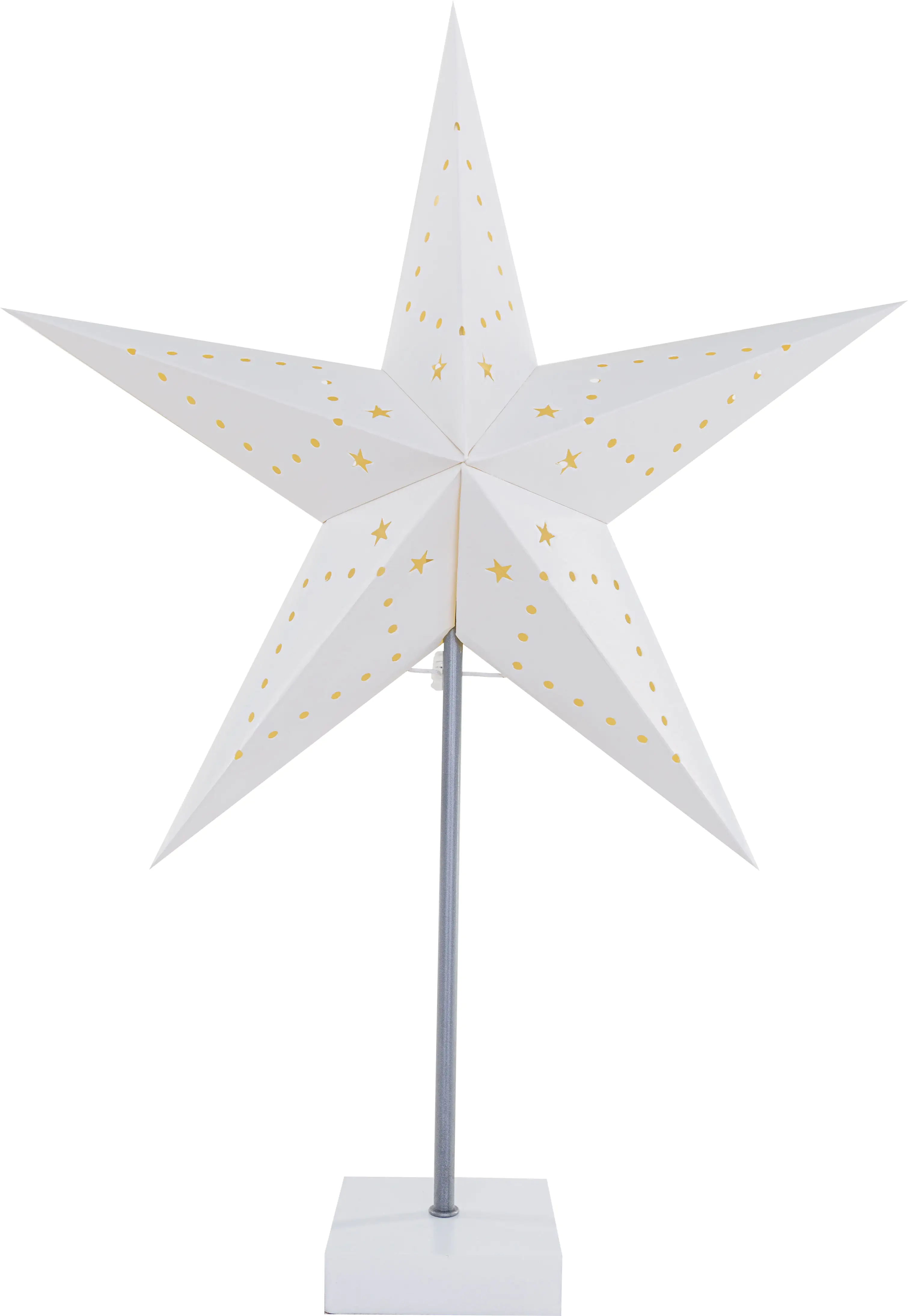 7330024576216_02 Markslöjd Standstern Jenny weiß, H 61 cm x T 17,5 cm x B 45 cm