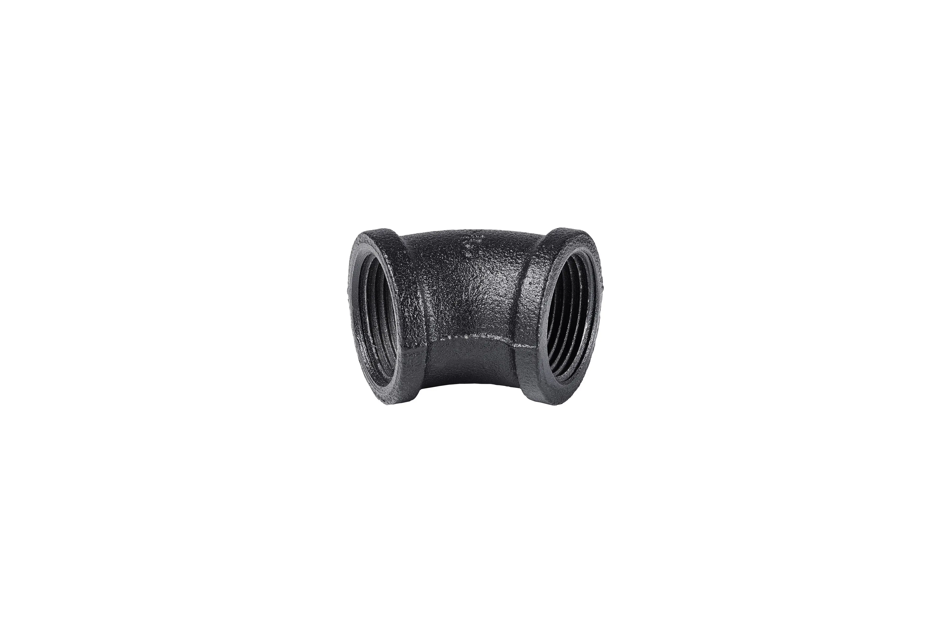 Dolle Eckwinkel für Pipe-Regalsystem 45° 20 mm (3/4") schwarz matt