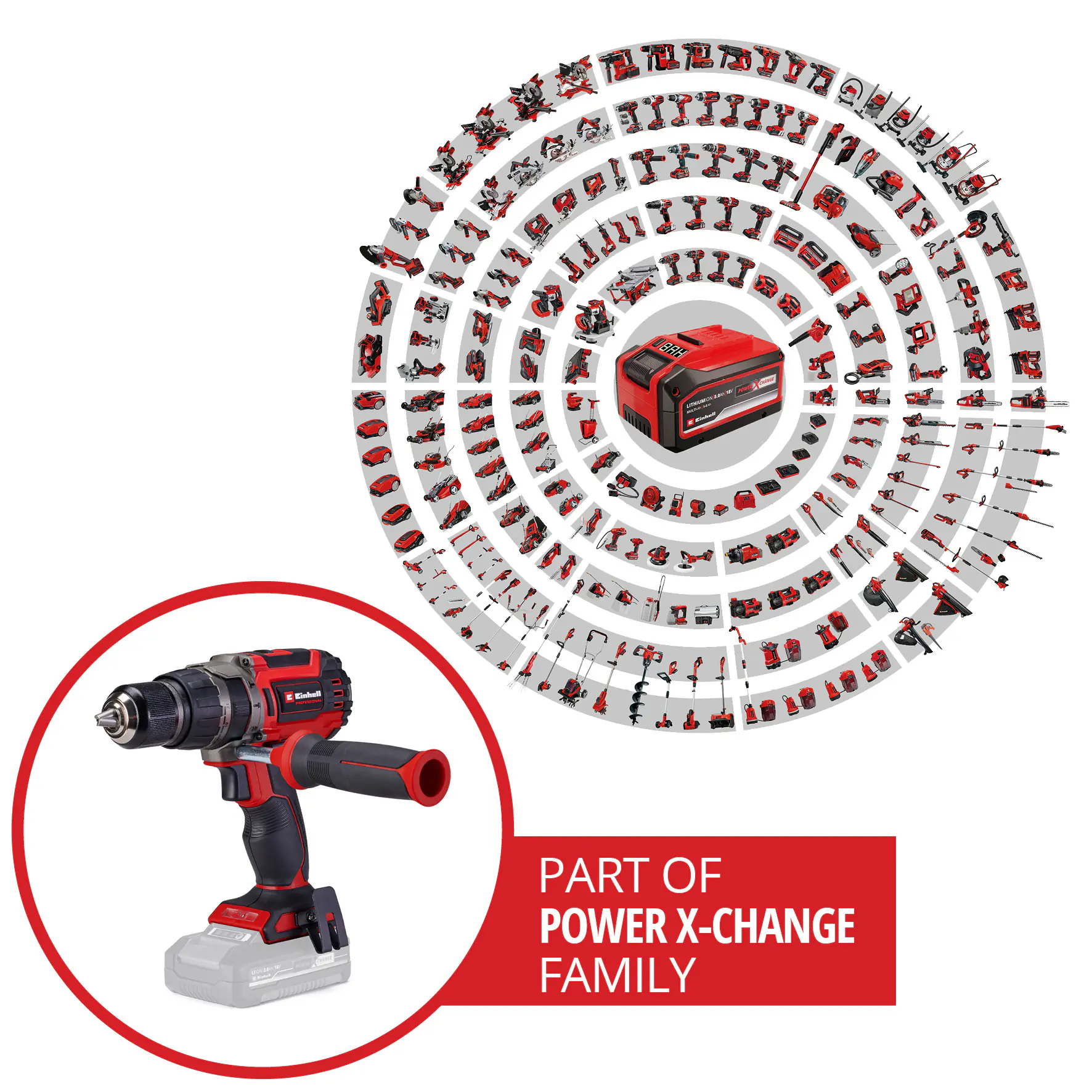 Einhell Professional Akku-Schlagbohrschrauber TP-CD 18/70 Li-i BL 70 Nm Solo Einhell Professional Akku-Schlagbohrschrauber TP-CD 18/70 Li-i BL 70 Nm Solo