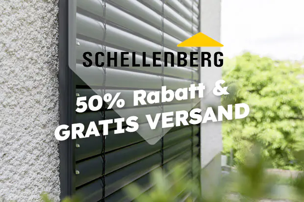 50% Rabatt & Gratis Versand