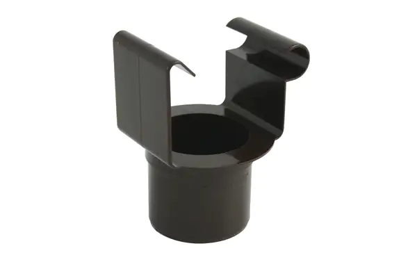 Marley Rinnenstutzen NW 70/53 mm, Kastenform, braun Marley Rinnenstutzen NW 70/53 mm, Kastenform, braun