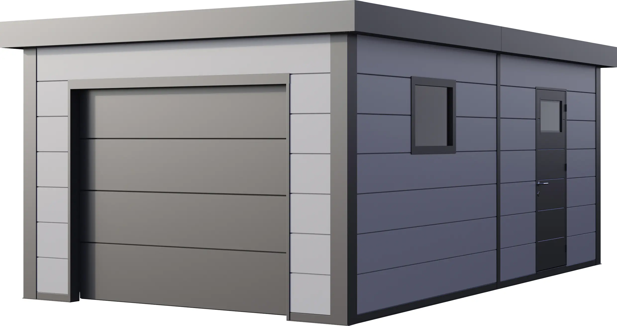 Telluria Garage 3663G lichtgrau 358 x 628 cm