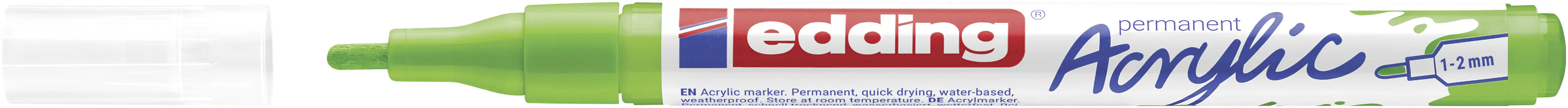 edding 5300 Acrylmarker fein gelbgrün 1 - 2 mm
