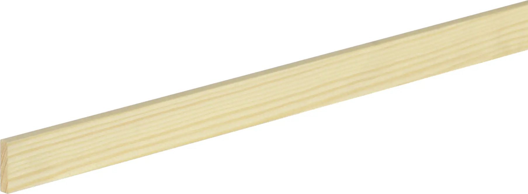 FN Neuhofer Flachleiste 240 cm 19 x 5 mm Fichte/Kiefer