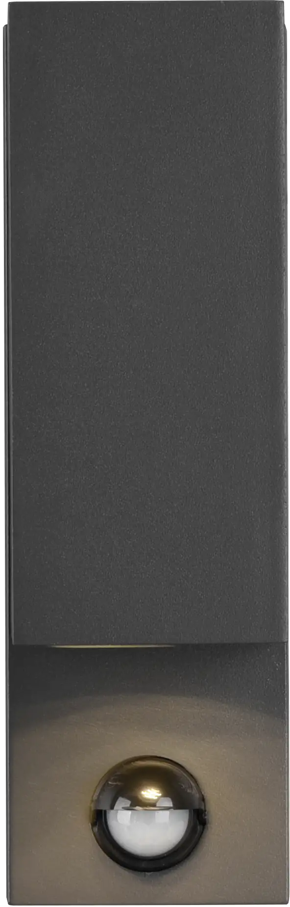 Trio Außen-Wandleuchte Roya anthrazit eckig GU10 Up & Down mit Bewegungsmelder