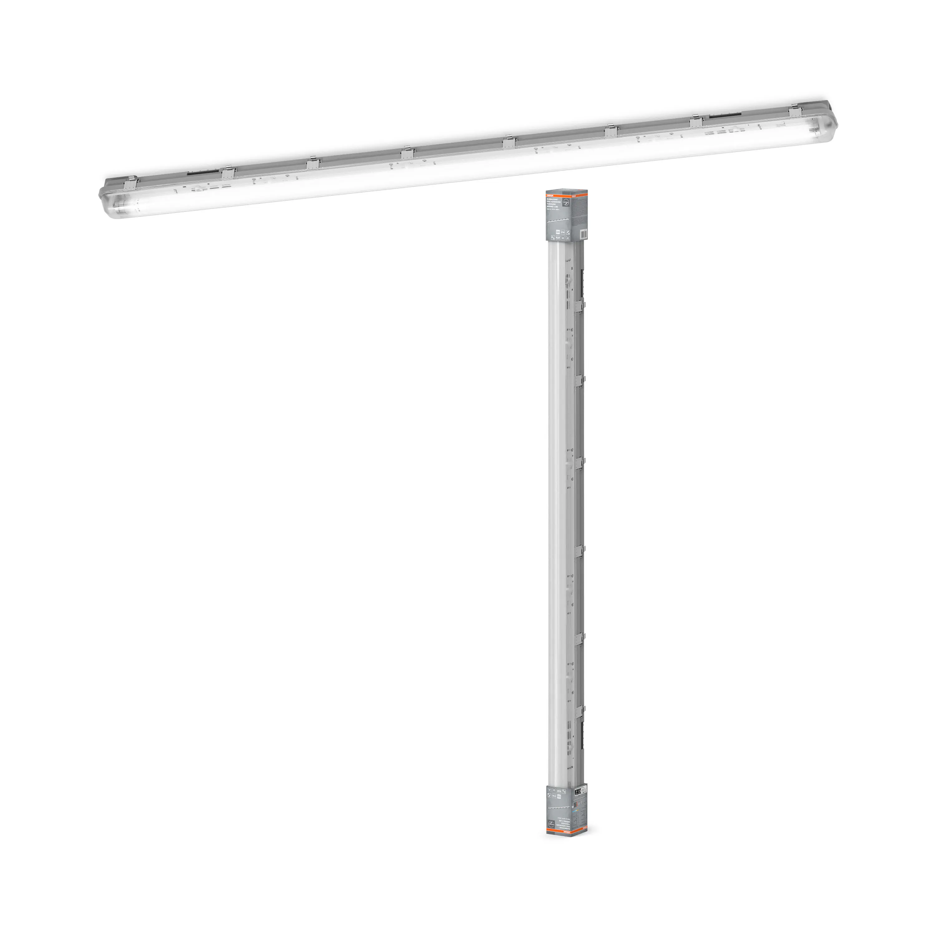 Osram Feuchtraumleuchte Submarine Pro Advanced 1,2 m 26 W grau neutralweiß