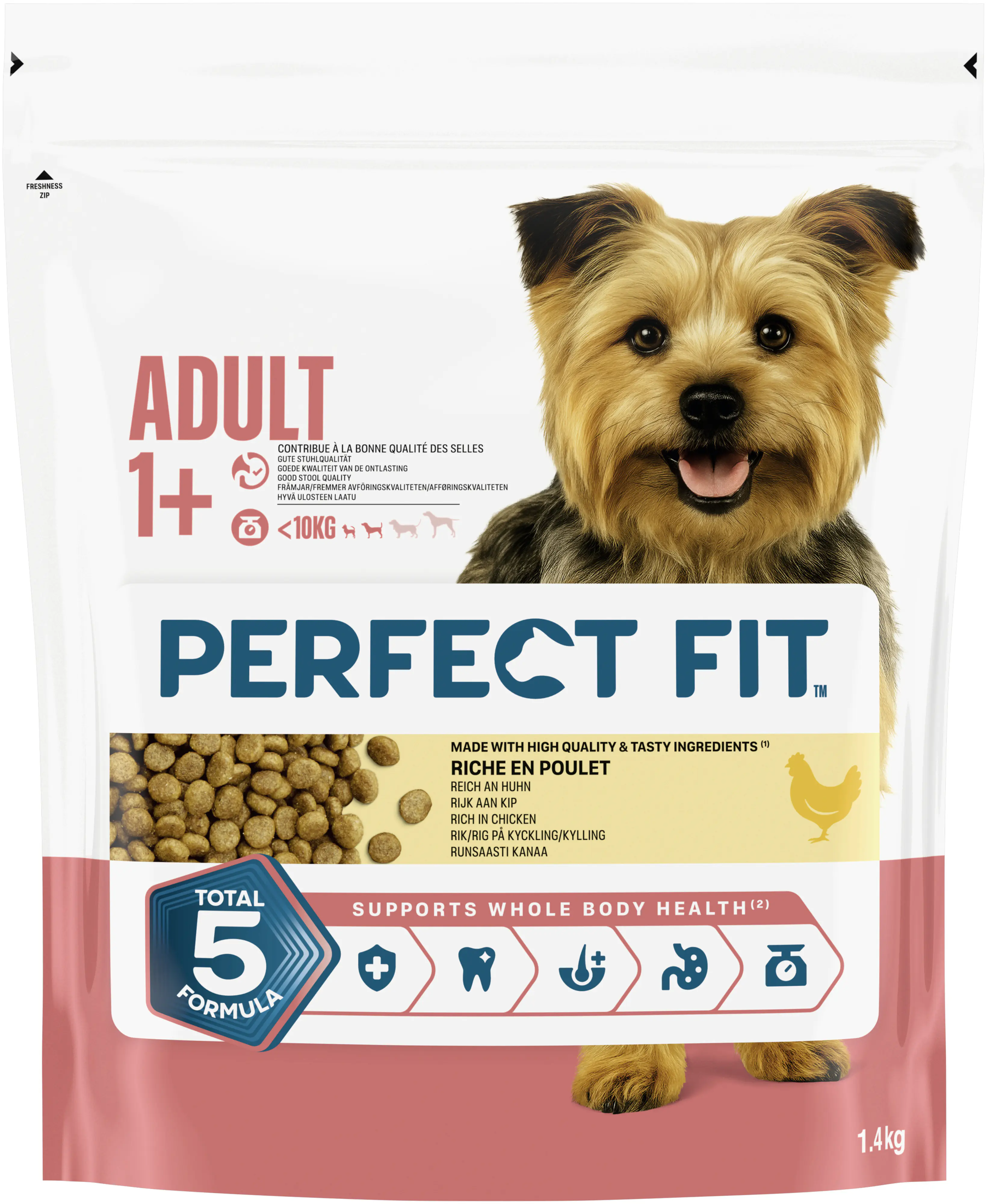 Perfect Fit Hundetrockenfutter Adult Mini 1,4 kg Huhn