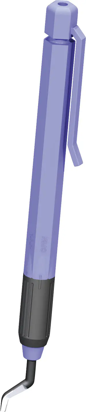 alfer Universal-Entgrater ,  PVC (Kunststoff) glatt blau