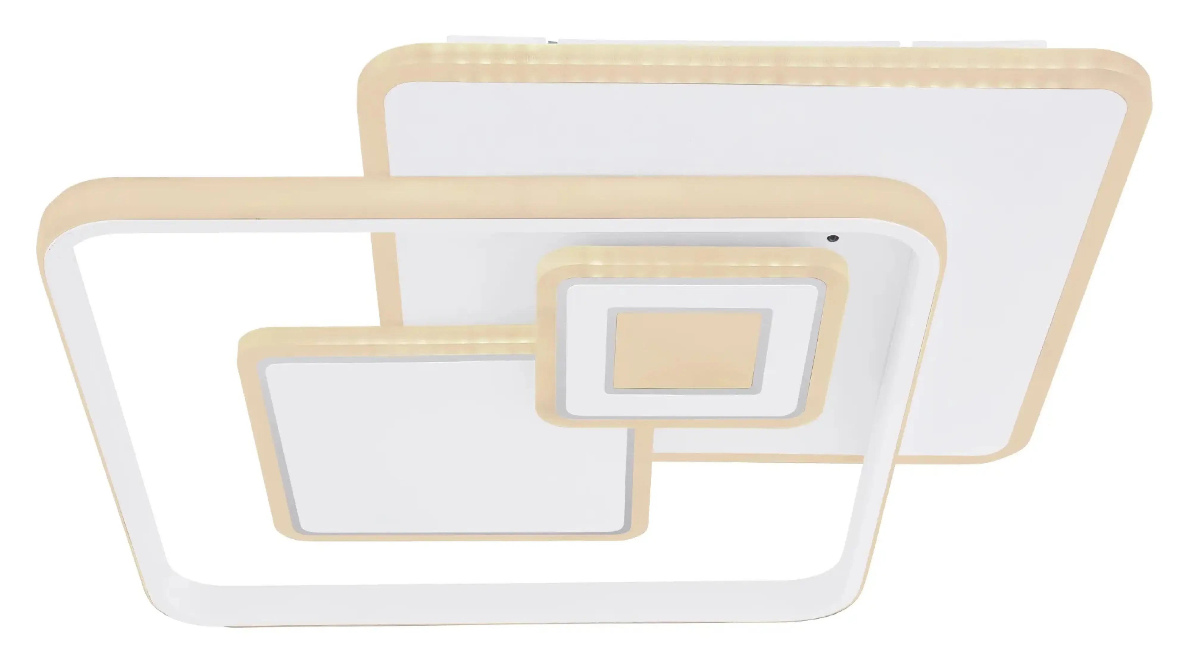 Globo LED Deckenleuchte Roderick 50,36 cm quadratisch CCT