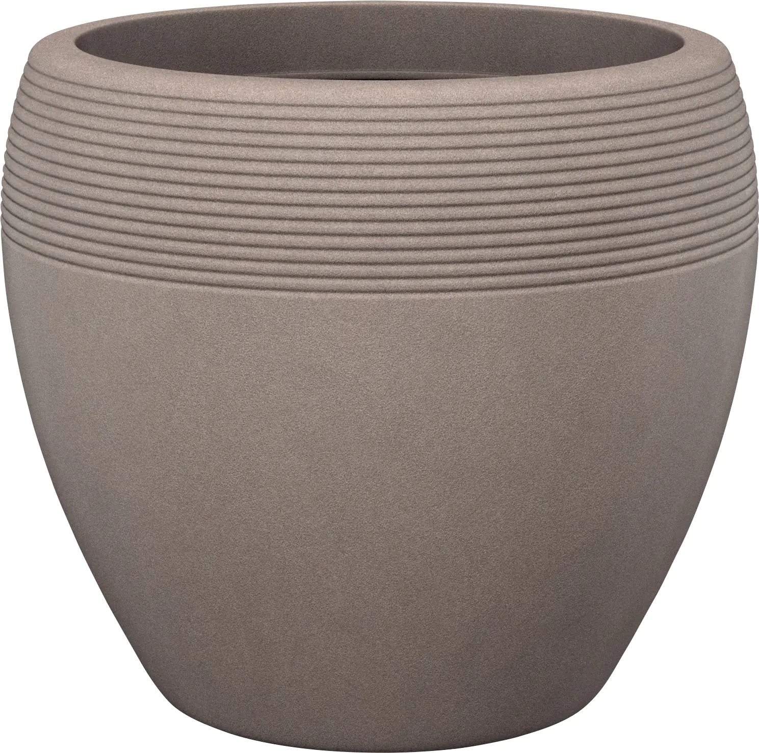 Scheurich Pflanzgefäß Lineo Serie 282 taupe-granit Ø 30 cm