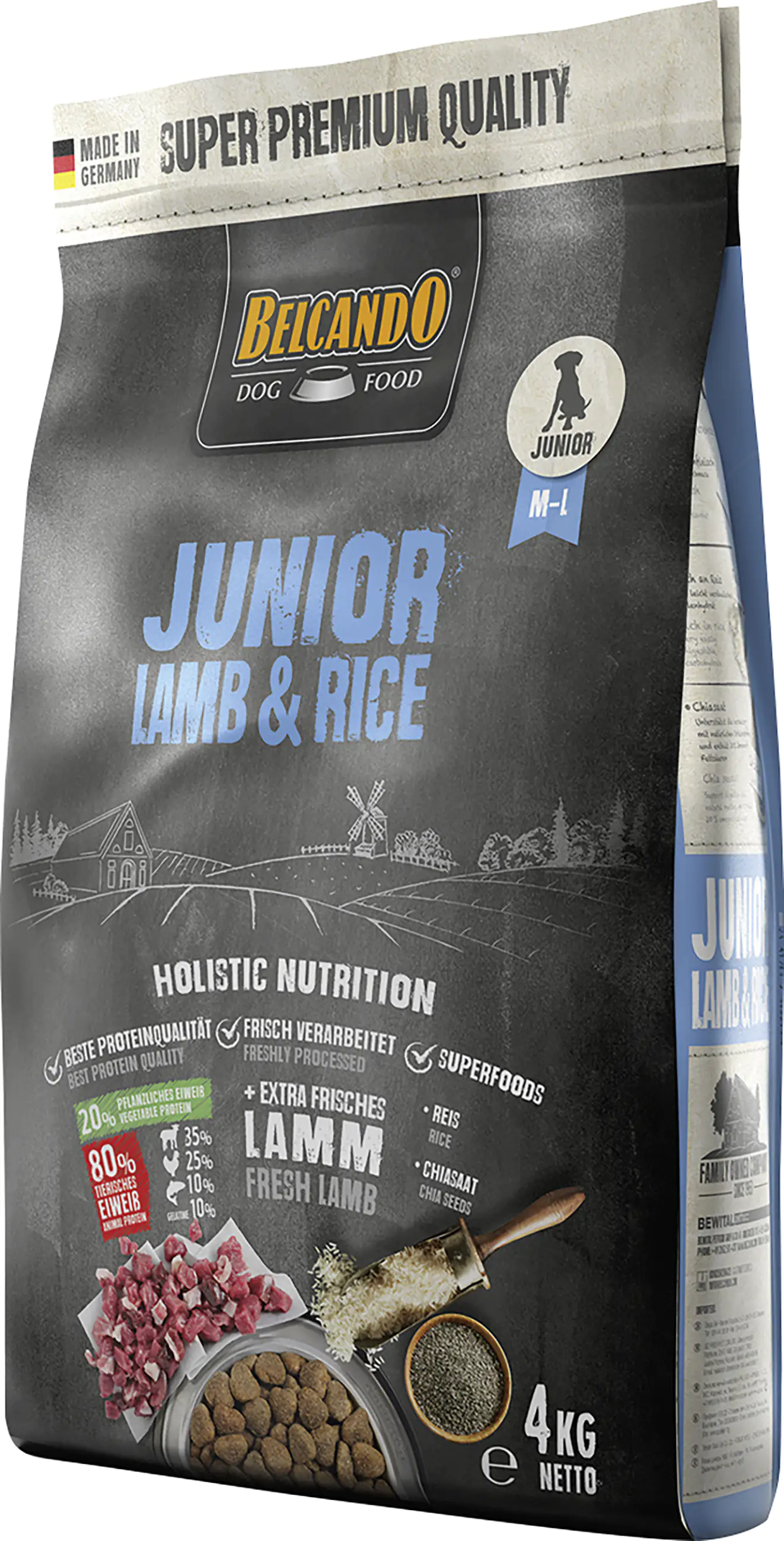 Belcando Junior Lamb & Rice 4 kg