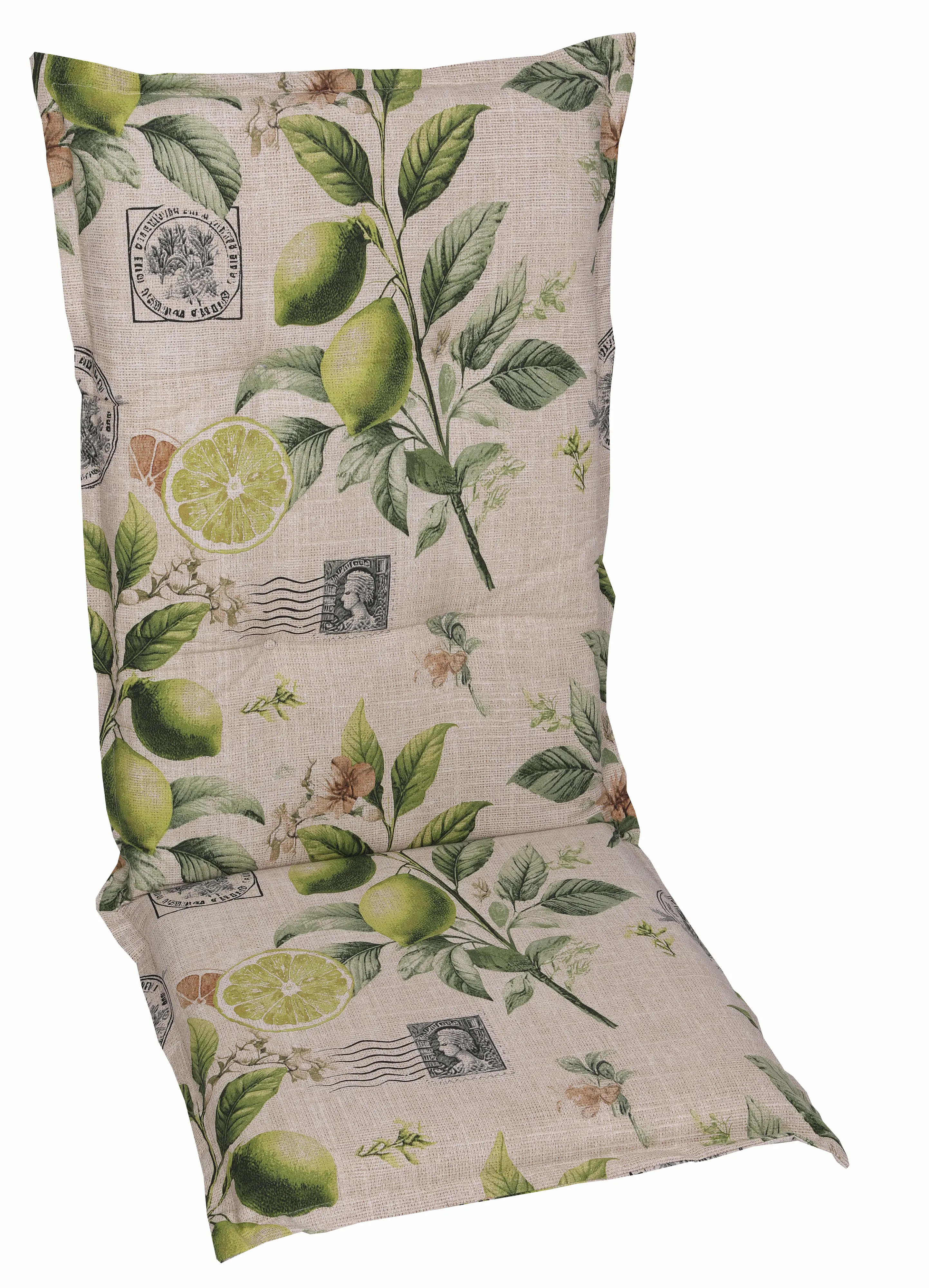 GO-DE Gartenstuhlauflagen hochlehner 120 x 50 x 7 cm sand