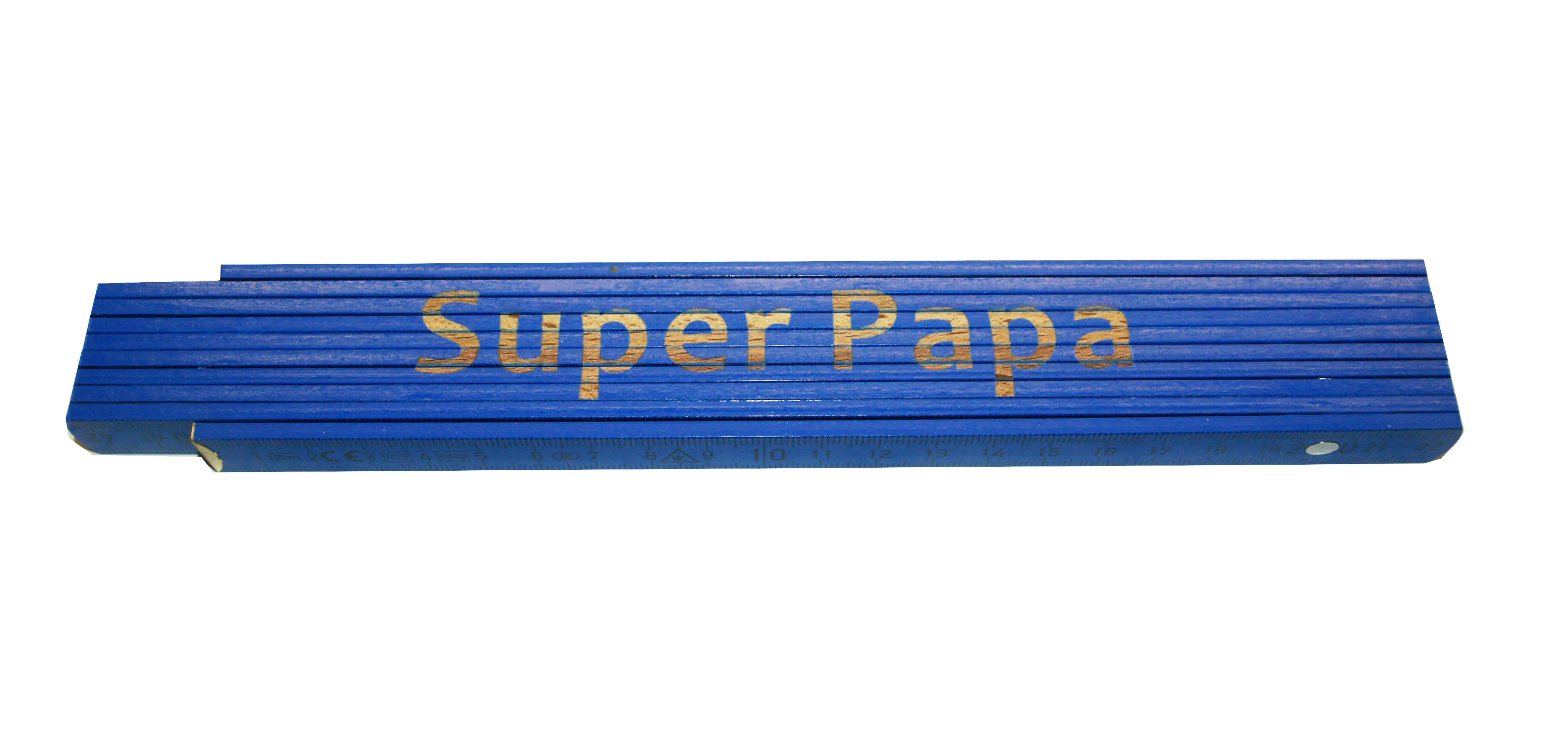 Zollstock Super Papa 2 m blau