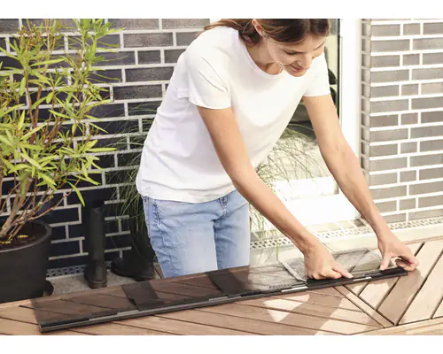 tesa Lamellentür Premium Teleskop 95 x 220 cm anthrazit