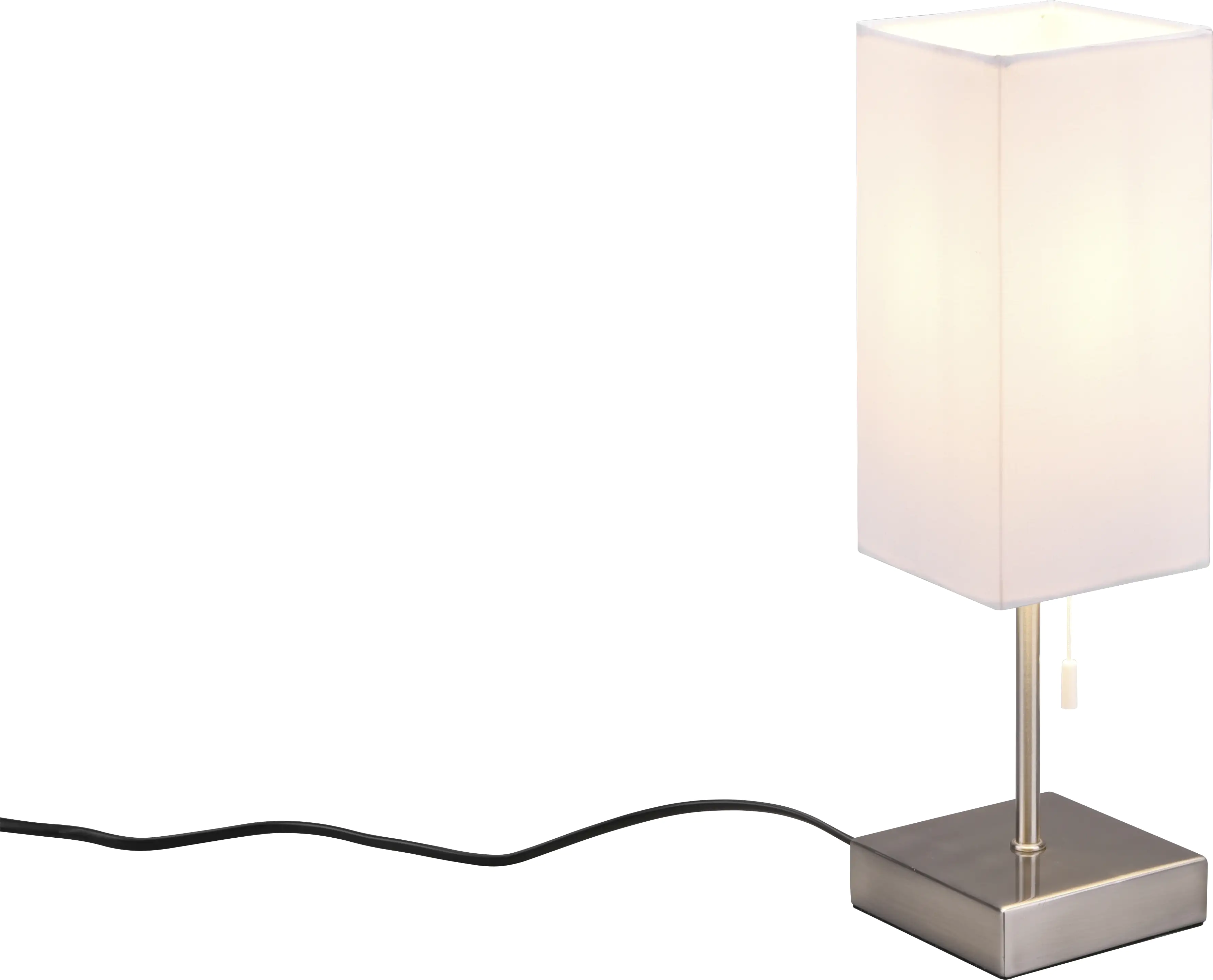 Reality Leuchten Tischleuchte Ole weiß 35 x 10 cm