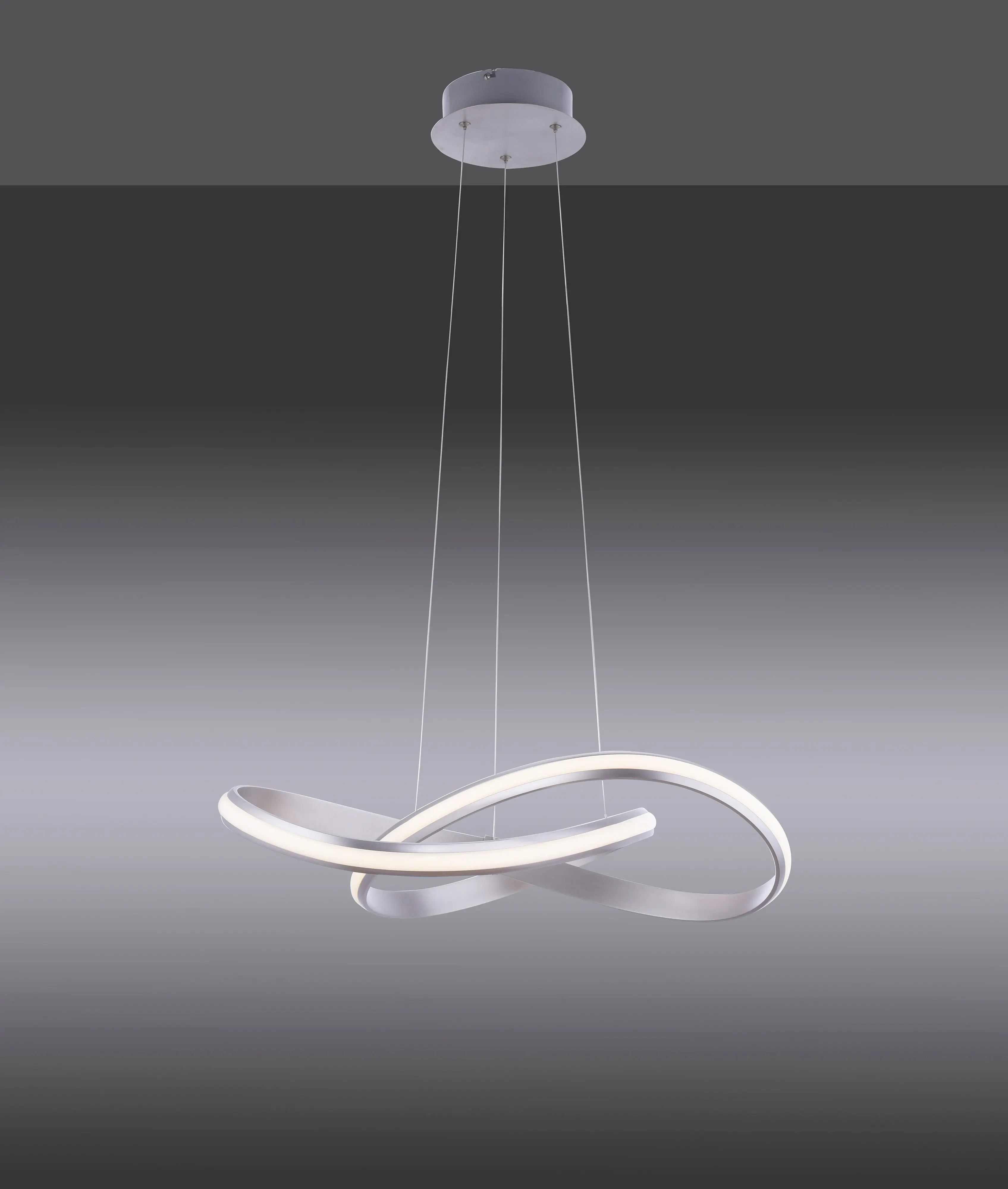 JustLight Lola Smart LED Pendelleuchte Melinda 57 cm RGBW Smart