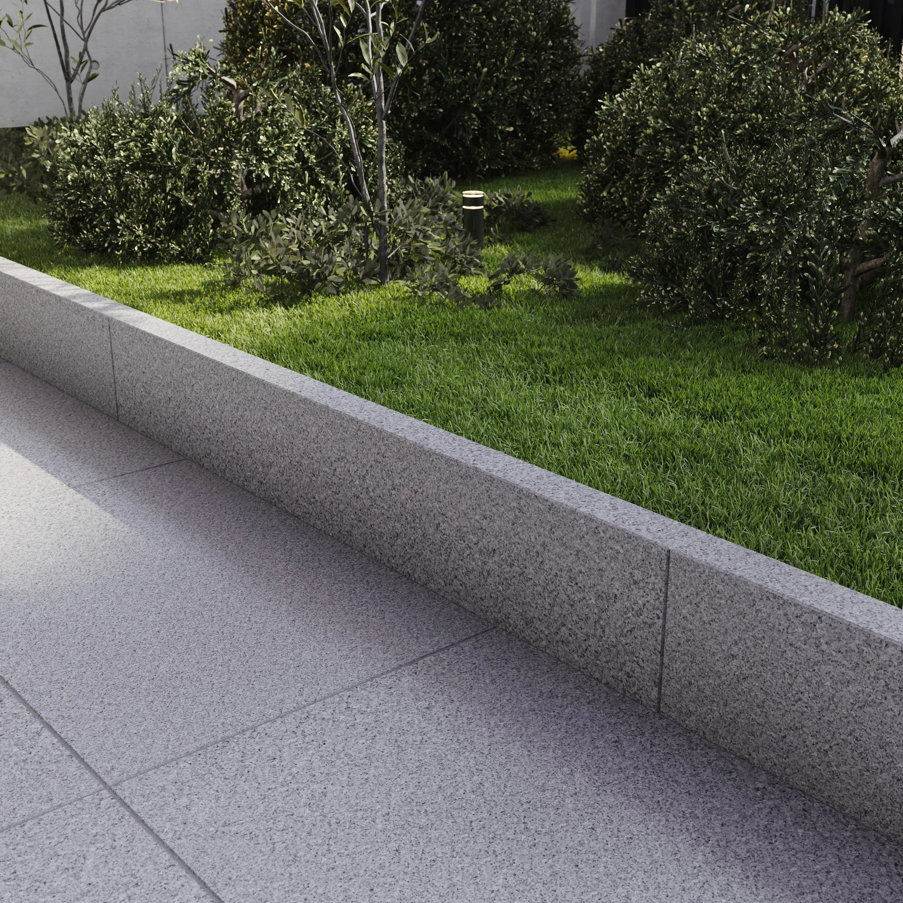 Kantenstein Granit 100 x 20 x 6 cm grau