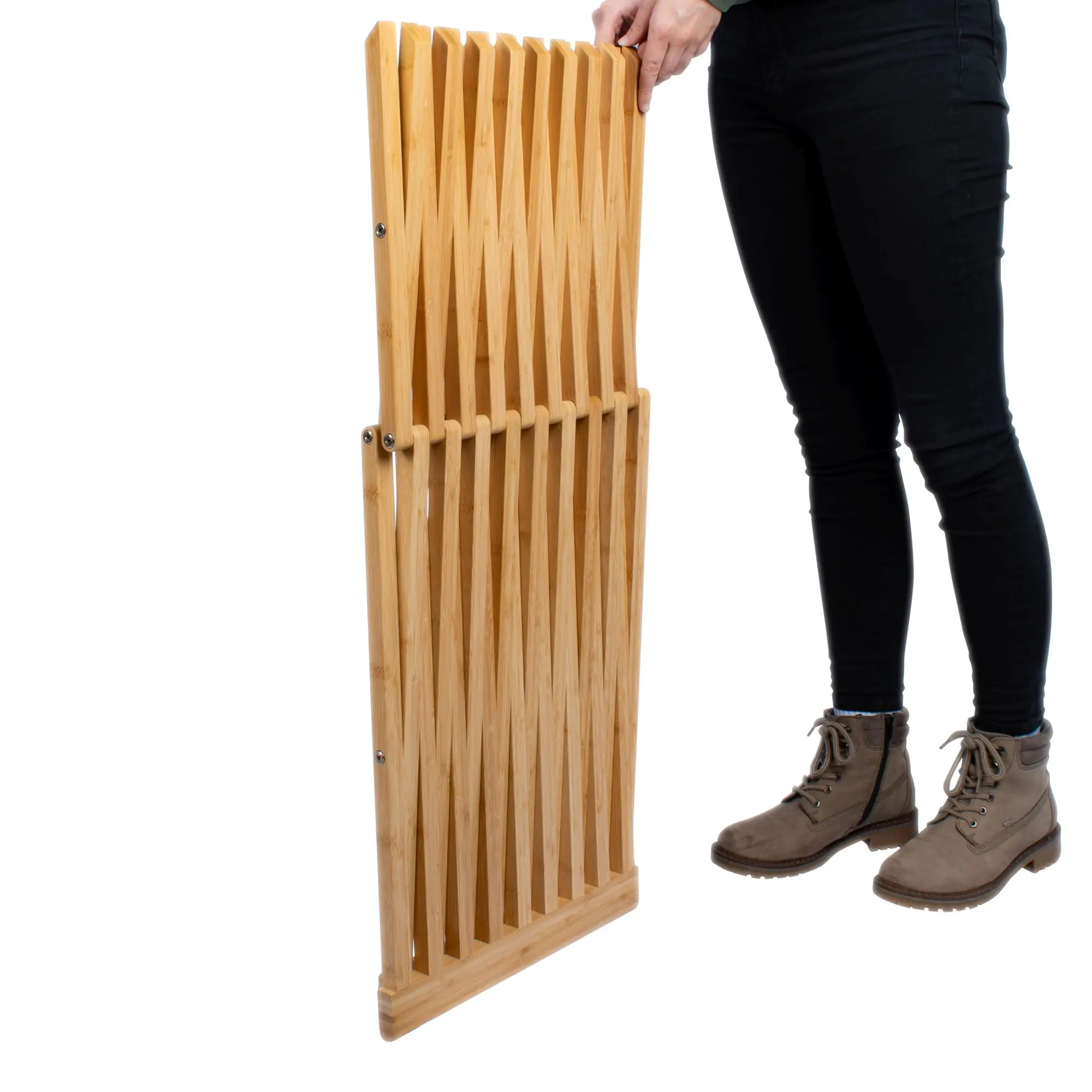 Schulte Badhocker aus Bambus klappbar 39 x 38 x 44 cm Schulte Badhocker aus Bambus klappbar 39 x 38 x 44 cm