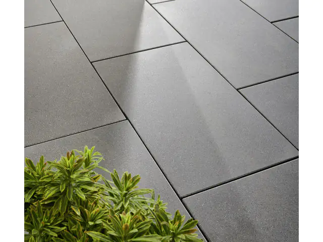 Kann Terrassenplatte Casavera 60 x 40 x 3,6 cm dunkelgrau geschliffen Kann Terrassenplatte Casavera 60 x 40 x 3,6 cm dunkelgrau geschliffen