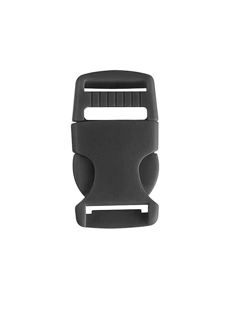 Glorex Paracord Verschluss 20 mm 5 Stück, schwarz