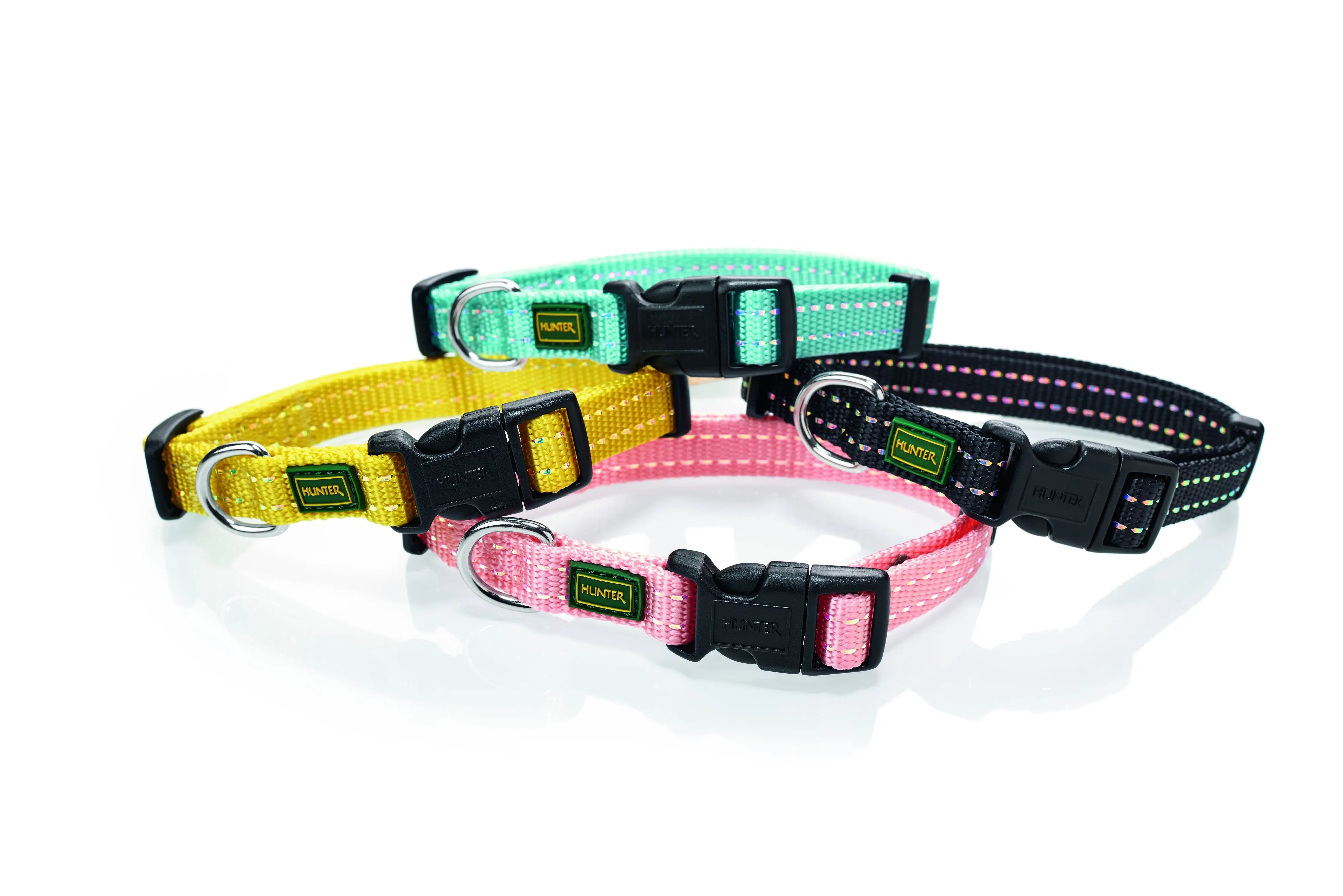 Hunter Hundehalsband Tripoli Vario Basic hellrosa