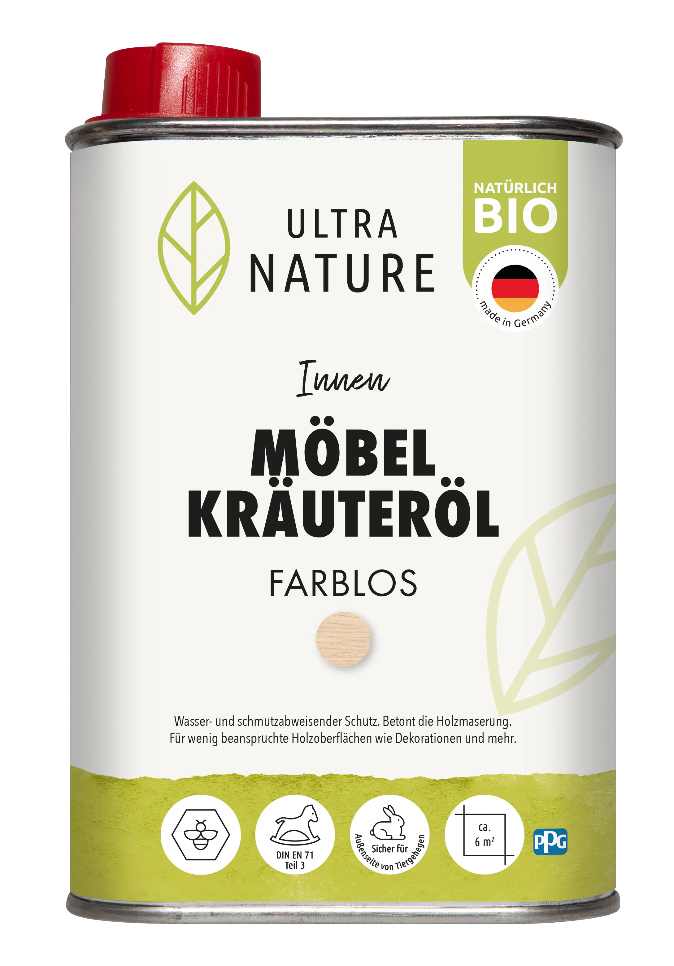 Ultra Nature Möbel Kräuteröl farblos 250 ml farblos