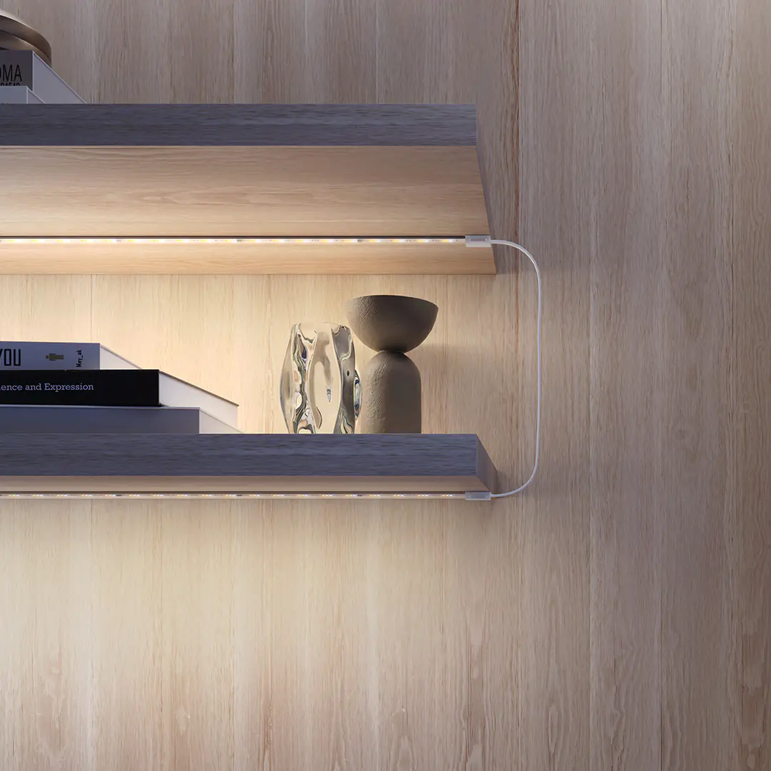 Philips Hue Verbinder Flux Gradient LED-Streifen weiß 4 Stück