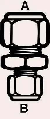 Cornat Klemmring Verschraubung Ø 15 mm / Ø 12 mm