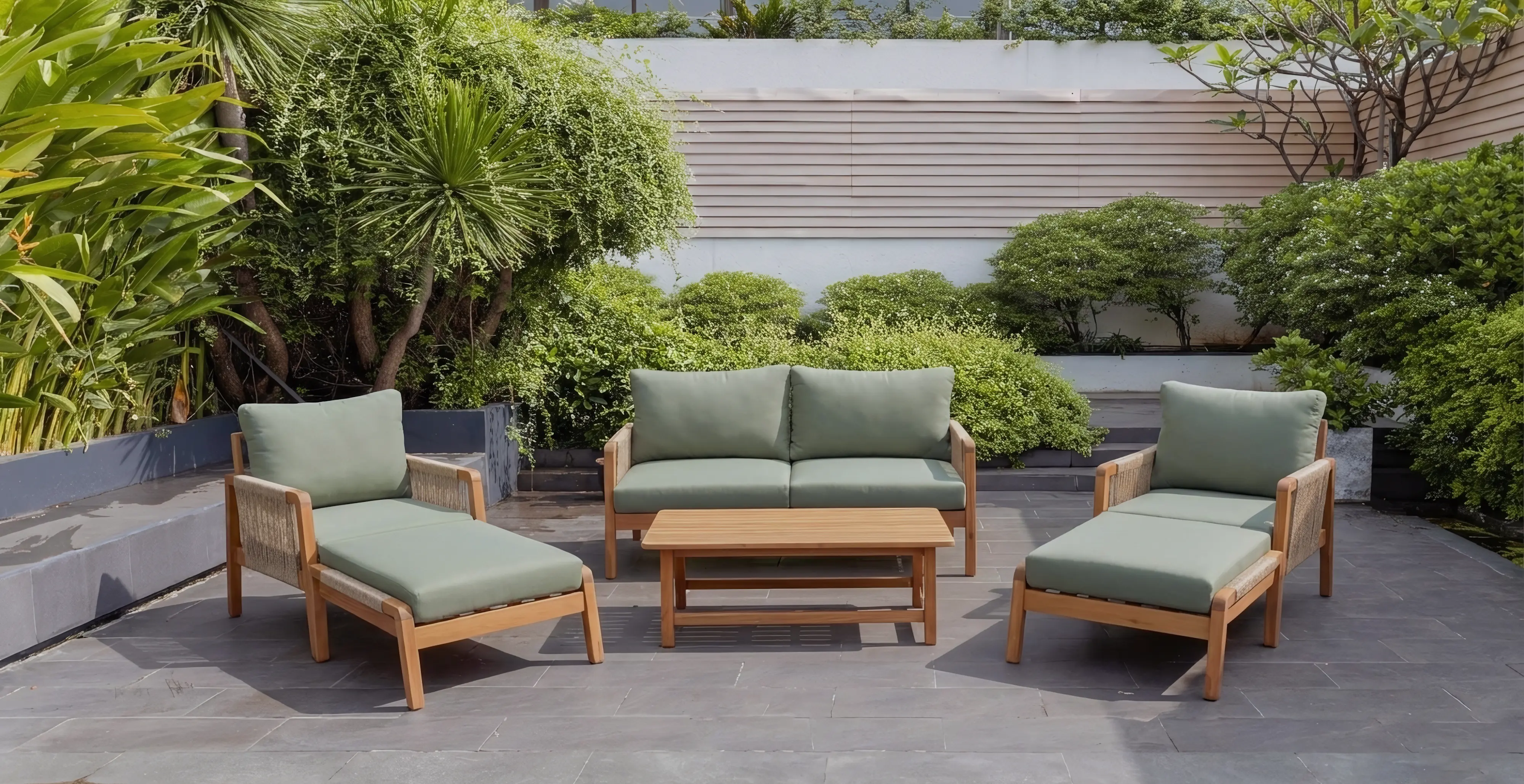 Primaster Gartenmöbel-Set Akazienholz Liguria
