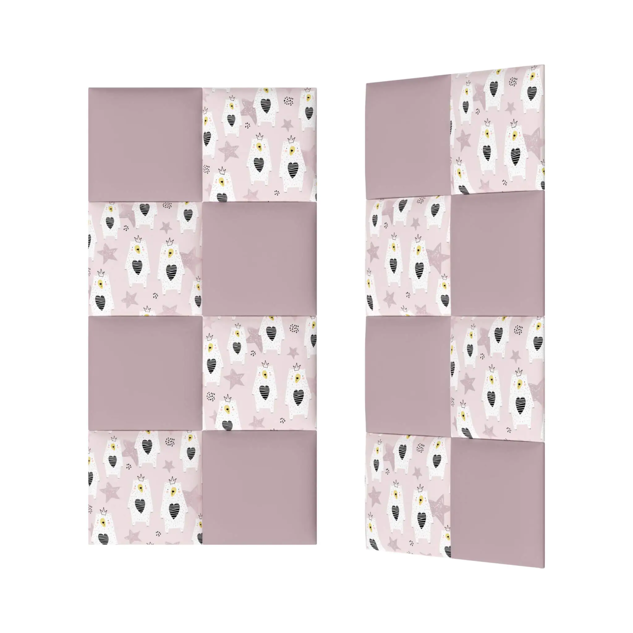 Stegu Wandpaneel Puffin Print Kids 30 x 30 cm Teddy Stegu Wandpaneel Puffin Print Kids 30 x 30 cm Teddy