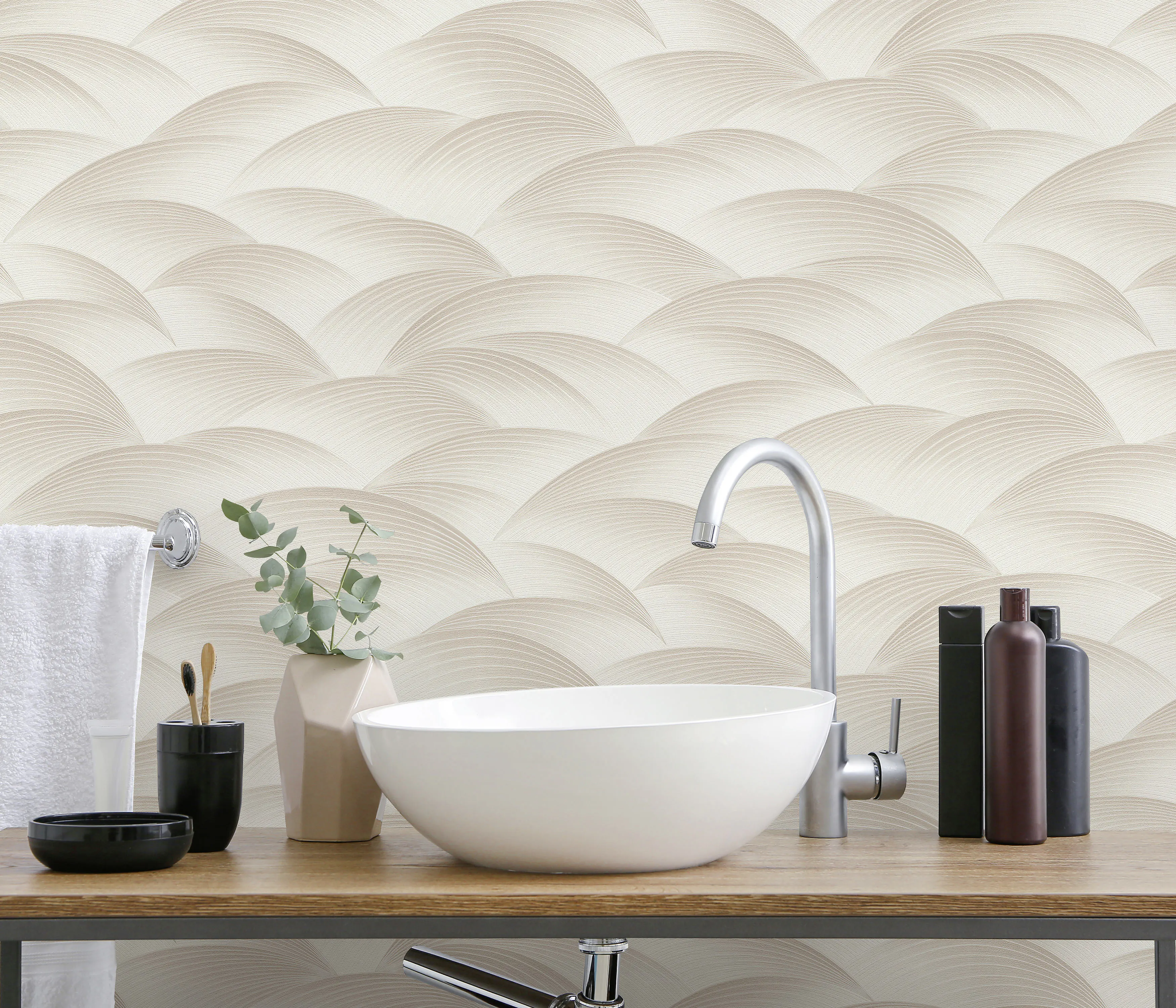 Erismann Vliestapete Grafik beige 10,05 x 0,53 m Erismann Vliestapete Grafik beige 10,05 x 0,53 m