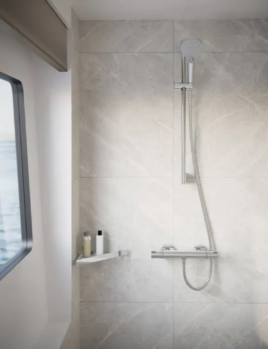 Hansgrohe Brausegarnitur 2 Strahlarten Vernis Blend chrom 69 cm 