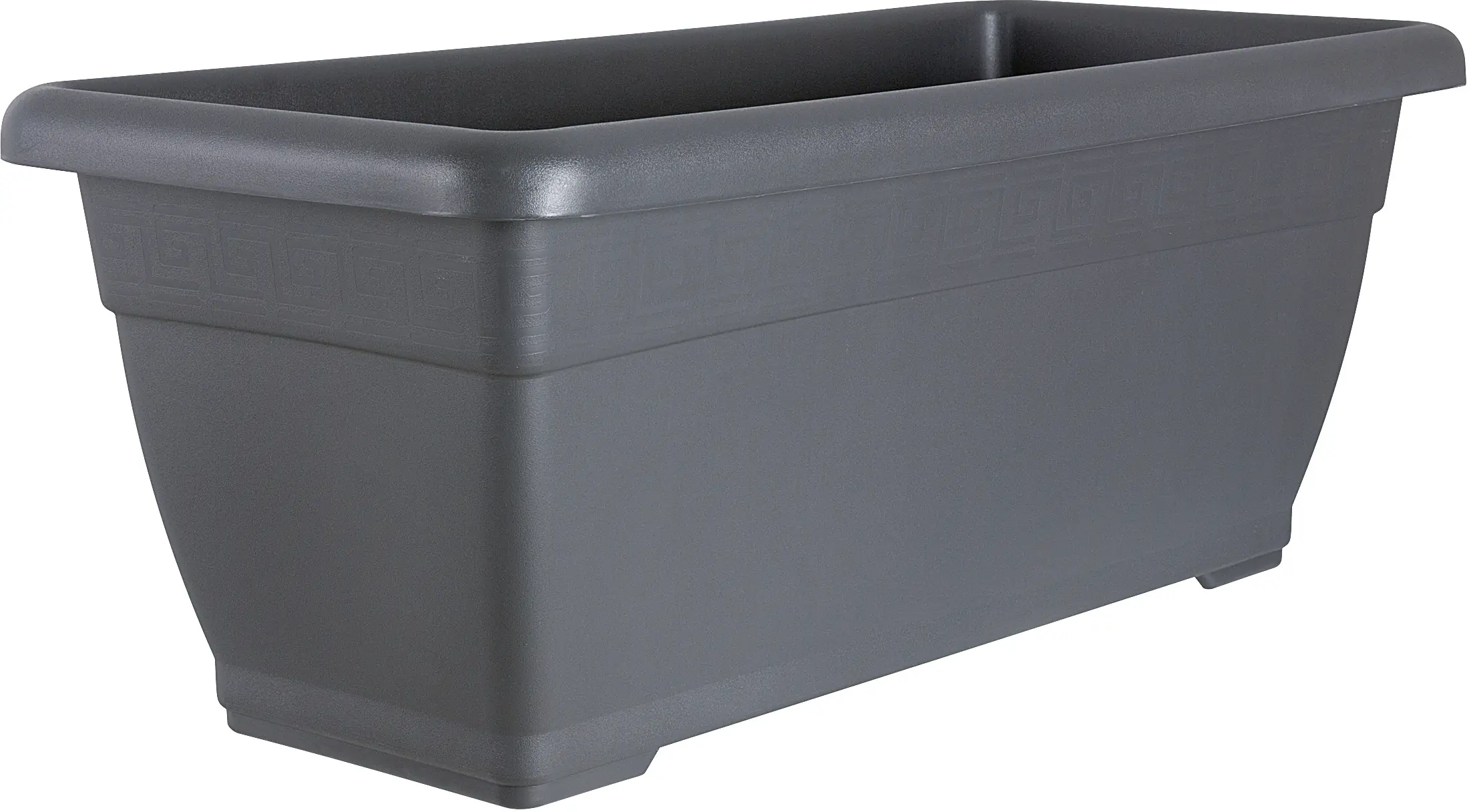Geli Pflanzkasten Plato Kunststoff anthrazit 32 x 37 x 80 cm 