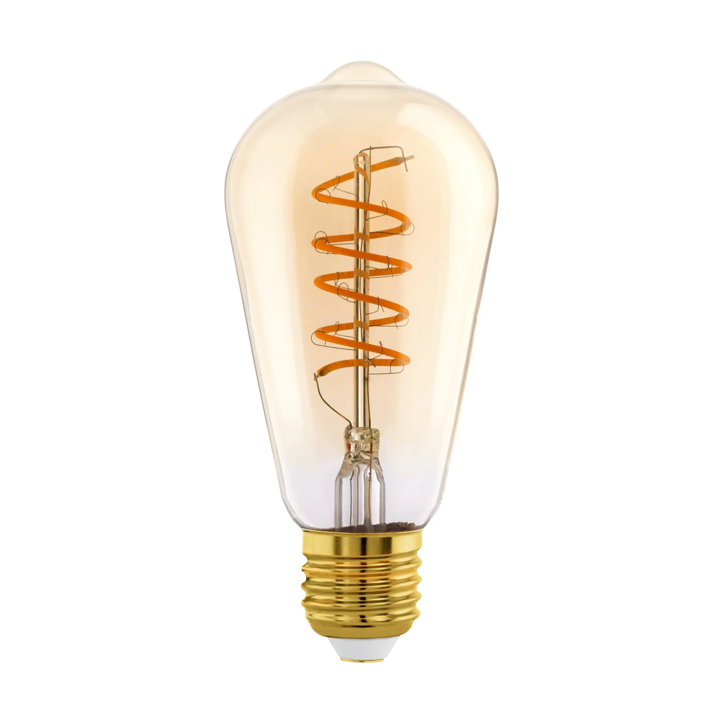 Eglo LED Leuchtmittel Edison ST64 E27 4W amber 2200K Eglo LED Leuchtmittel Edison ST64 E27 4W amber 2200K