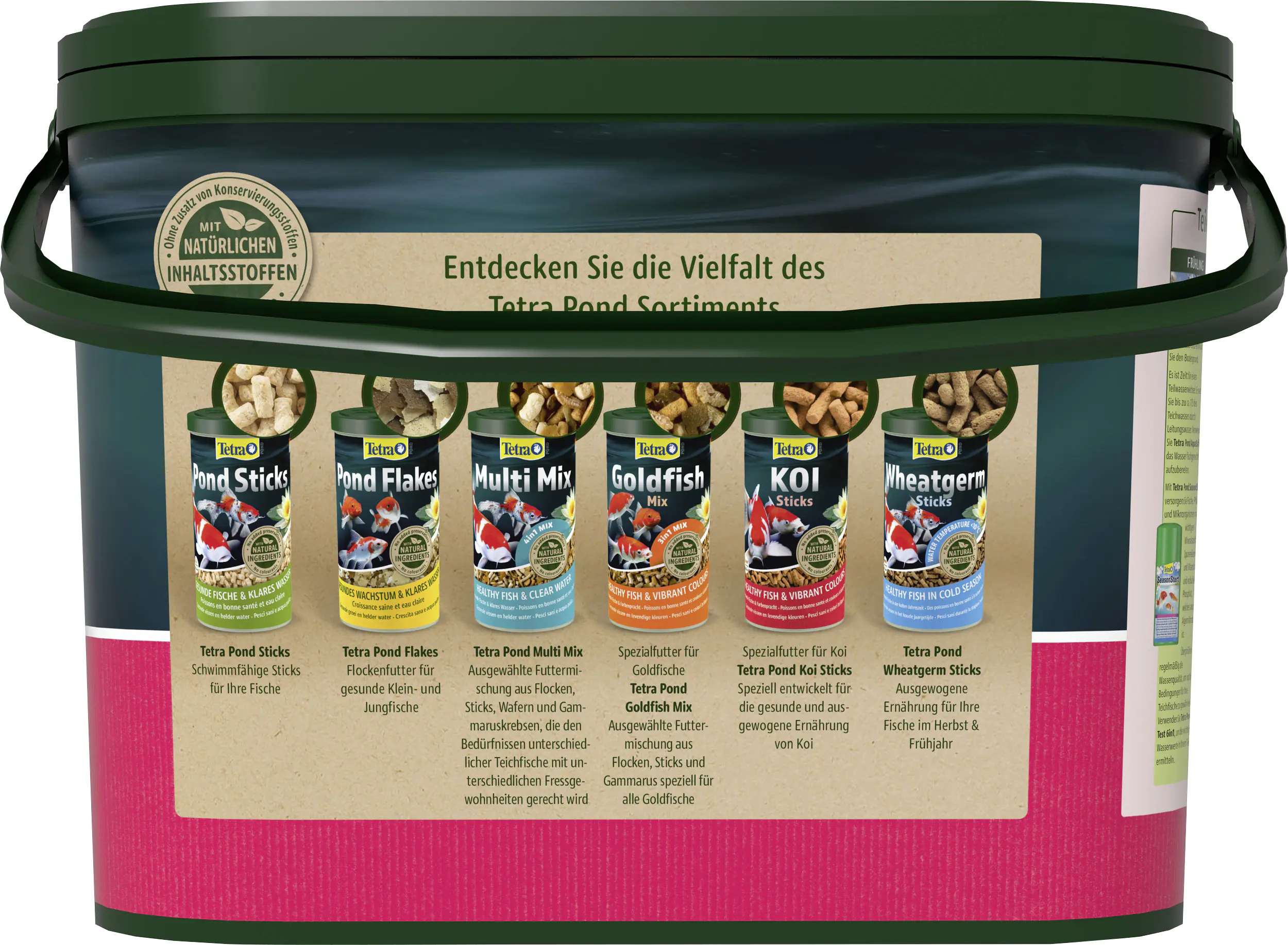 Tetra Pond Colour Sticks 7 L Eimer