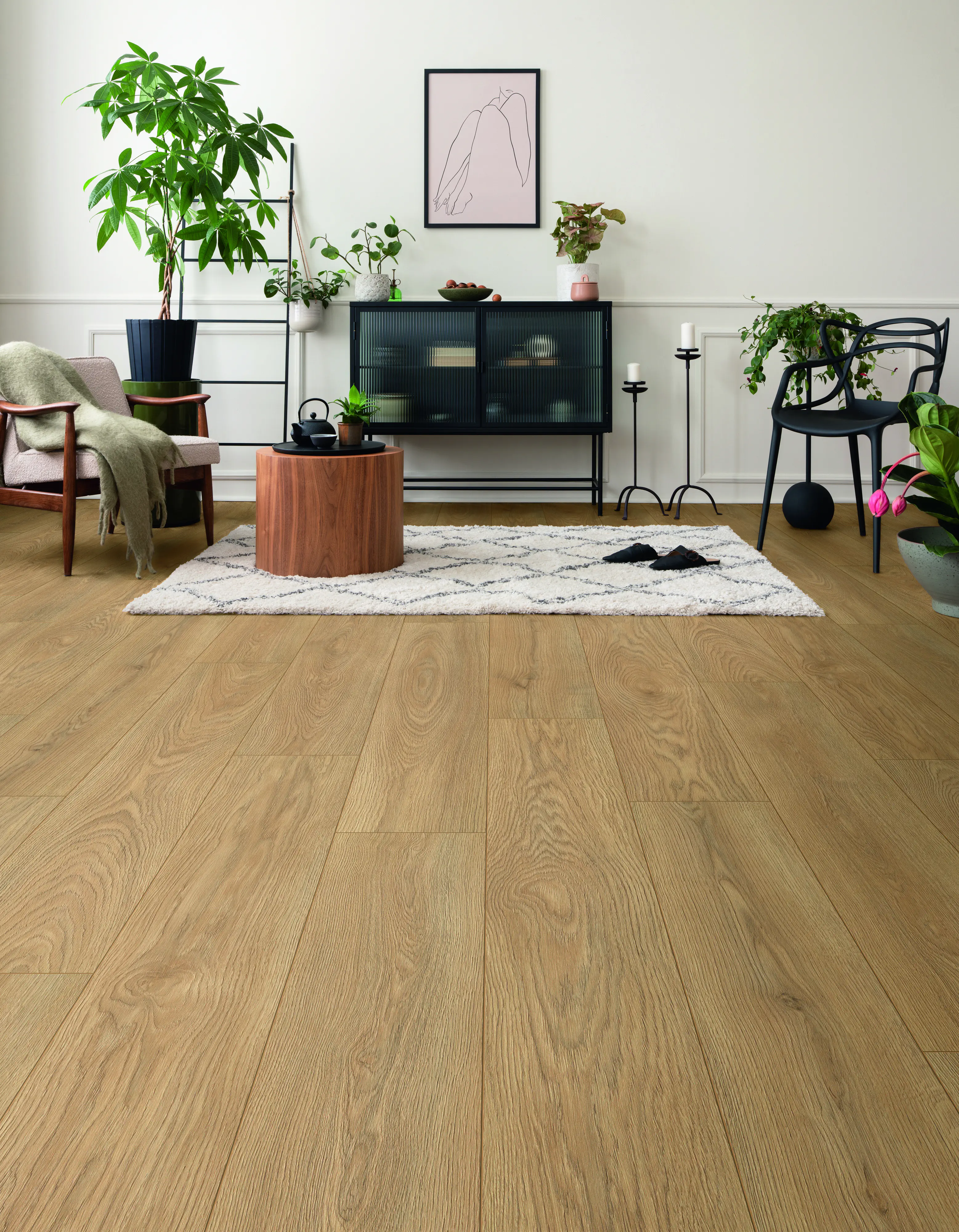 Kronoflooring Laminat Wheat Cornforth Oak 129 x 24,5 cm 7 mm eiche