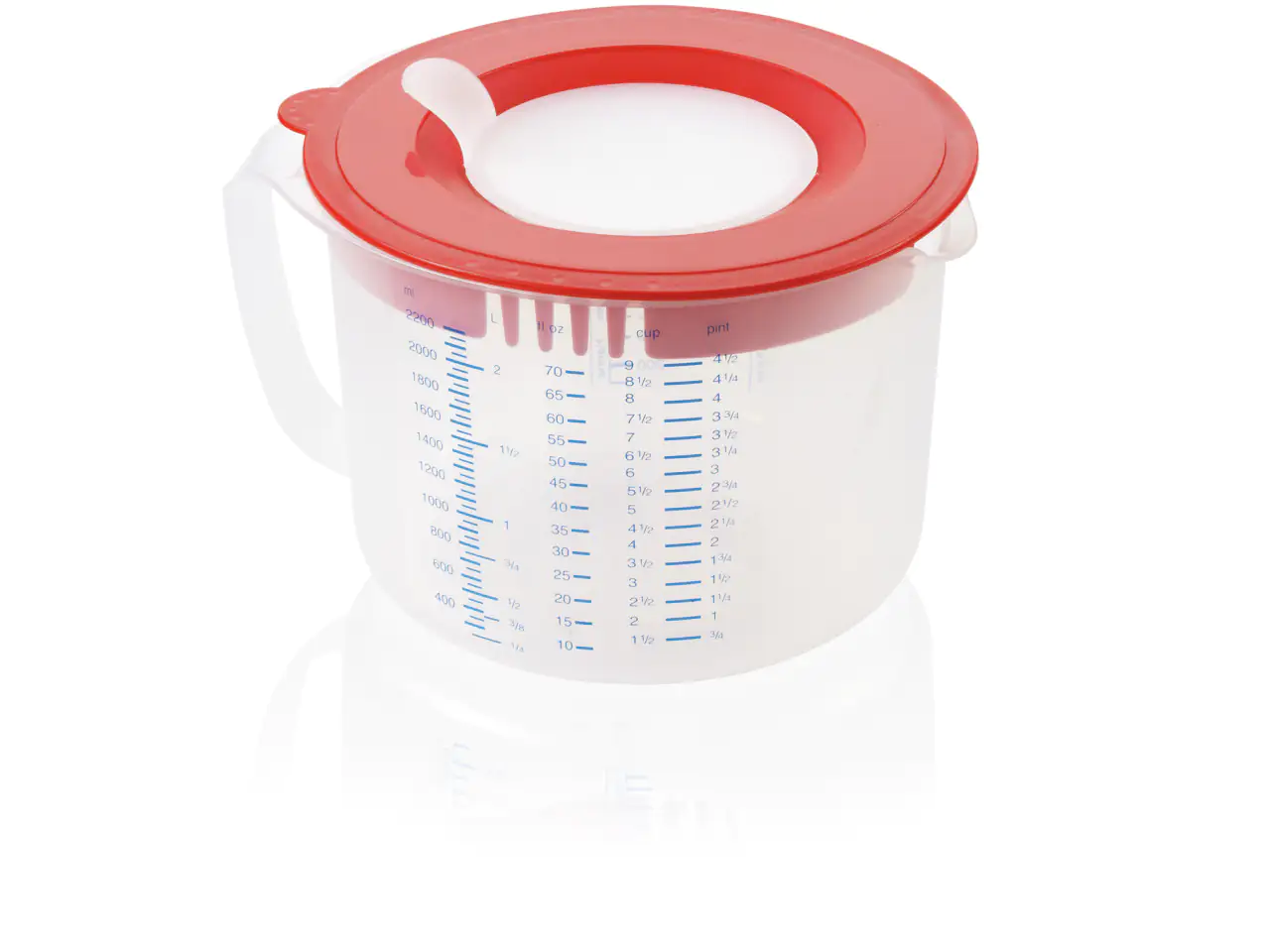 Leifheit Messbecher 3in1 Measure & Store 2,2 l Leifheit Messbecher 3in1 Measure & Store 2,2 l