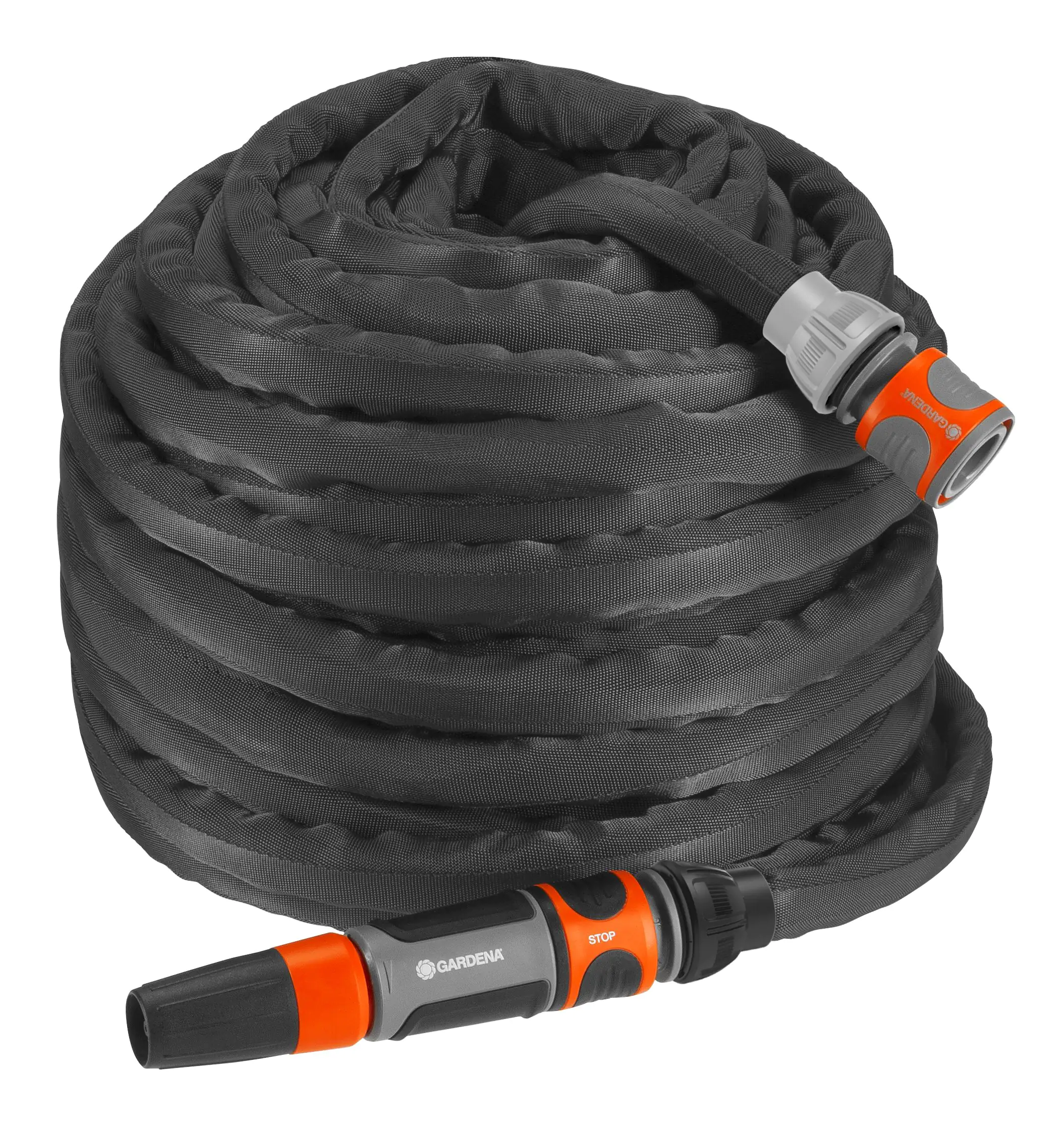 Gardena Textilschlauch Liano 30 m Set mit Gardena Systemteilen