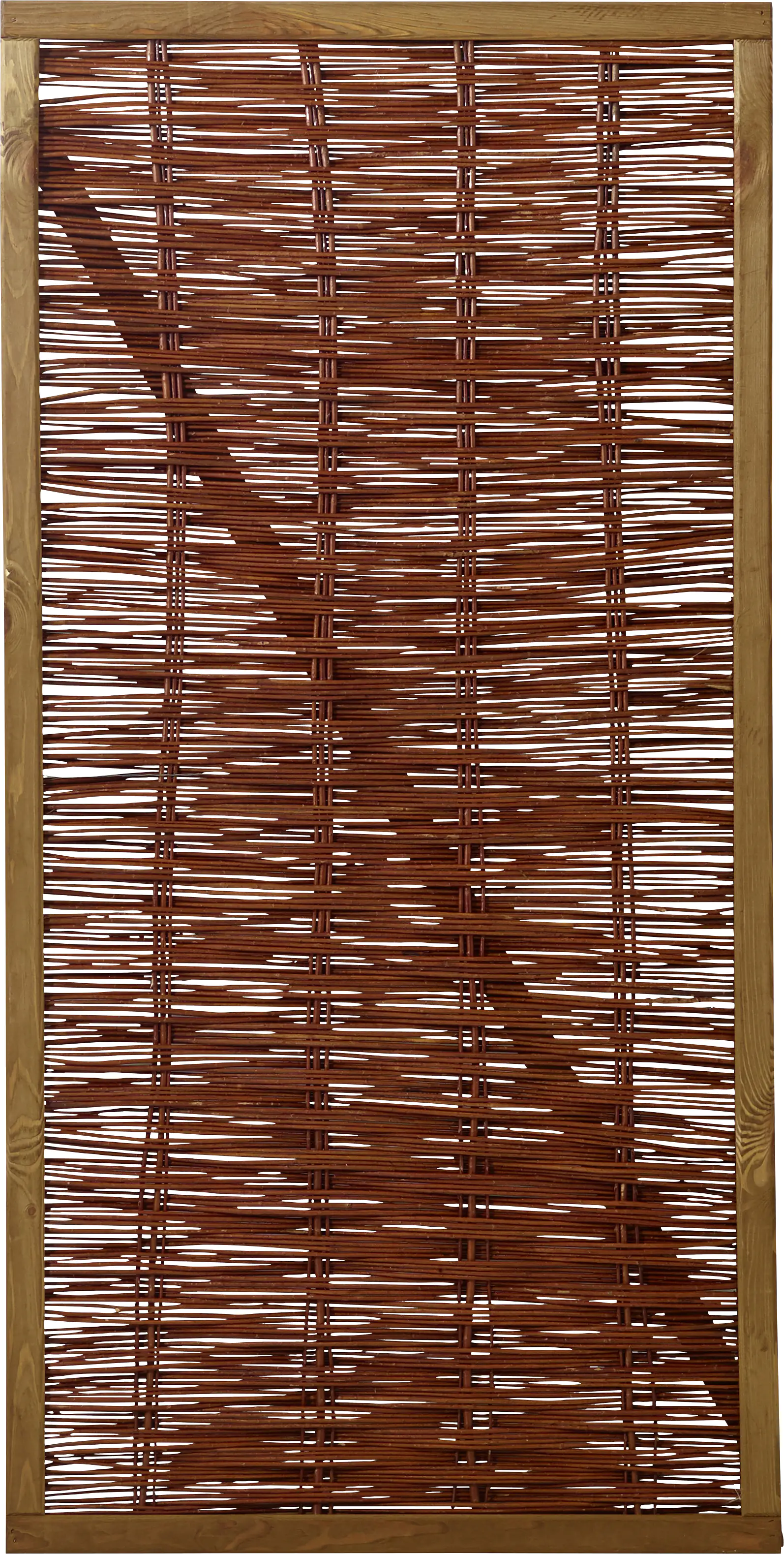 Plus Zauntor Weide mit Rahmen 90 x 180 cm