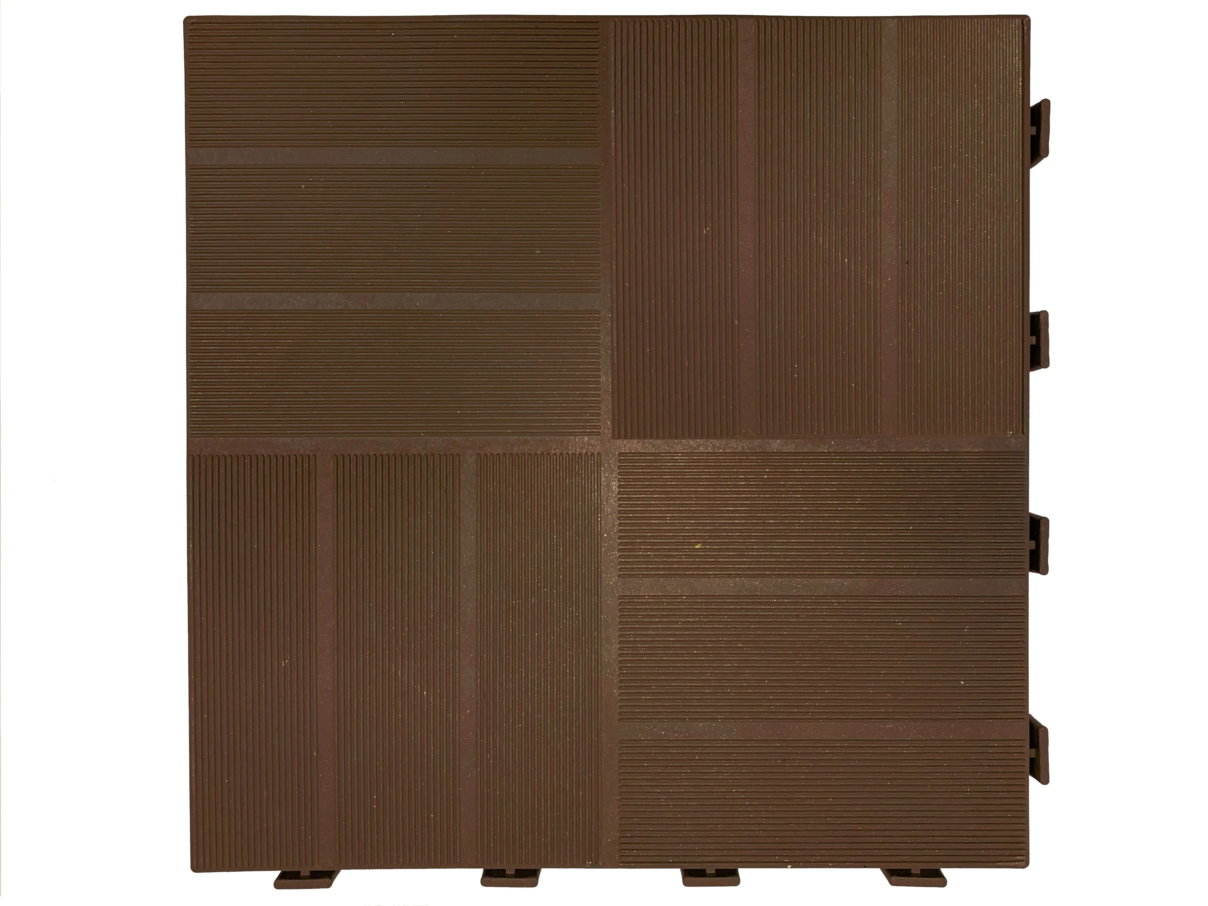 ONEK WPC-Klickfliese braun 40 x 40 x 4,5 cm 1 Stück ONEK WPC-Klickfliese braun 40 x 40 x 4,5 cm 1 Stück